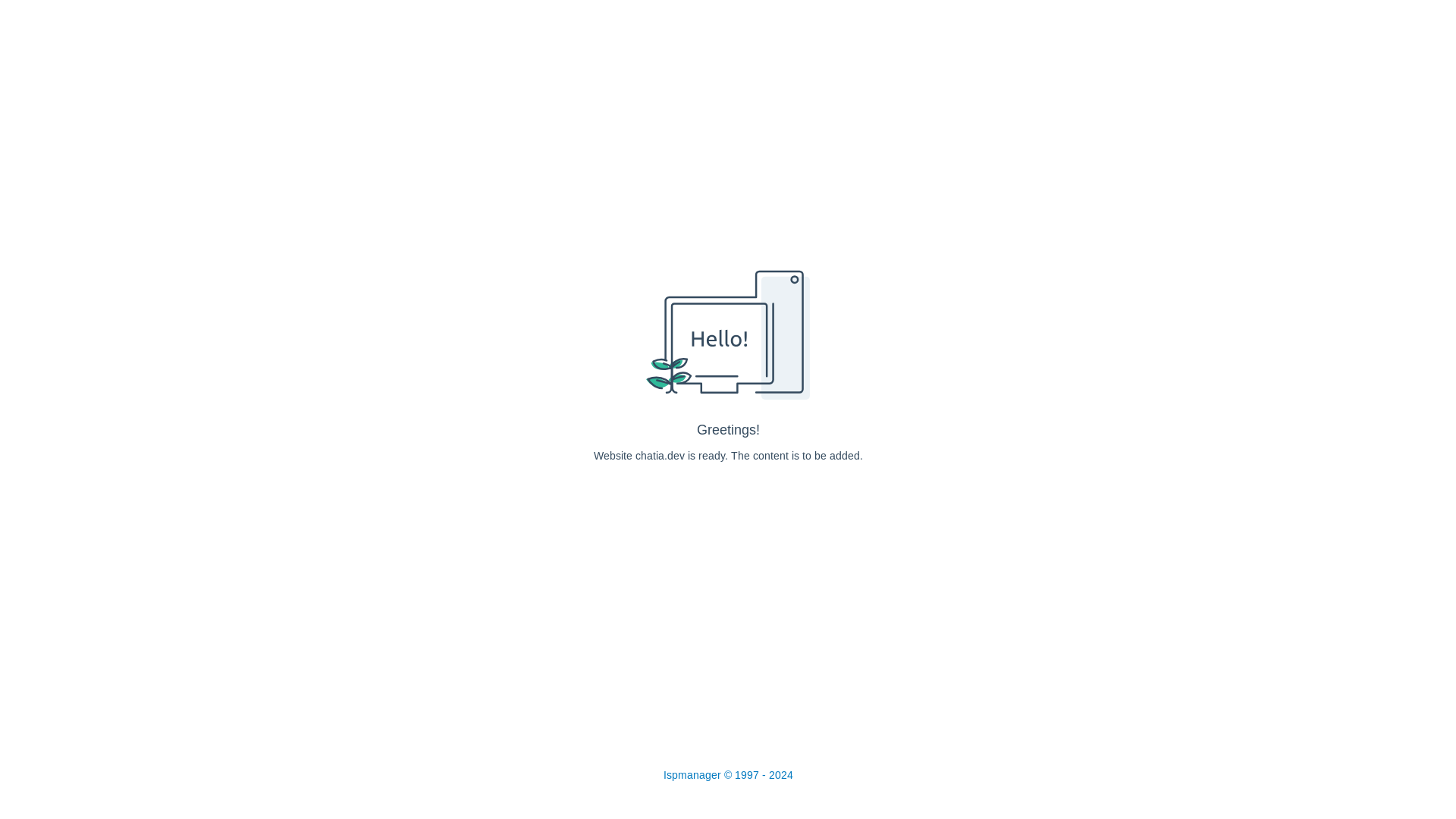 website screenshot of https://chatia.dev/
