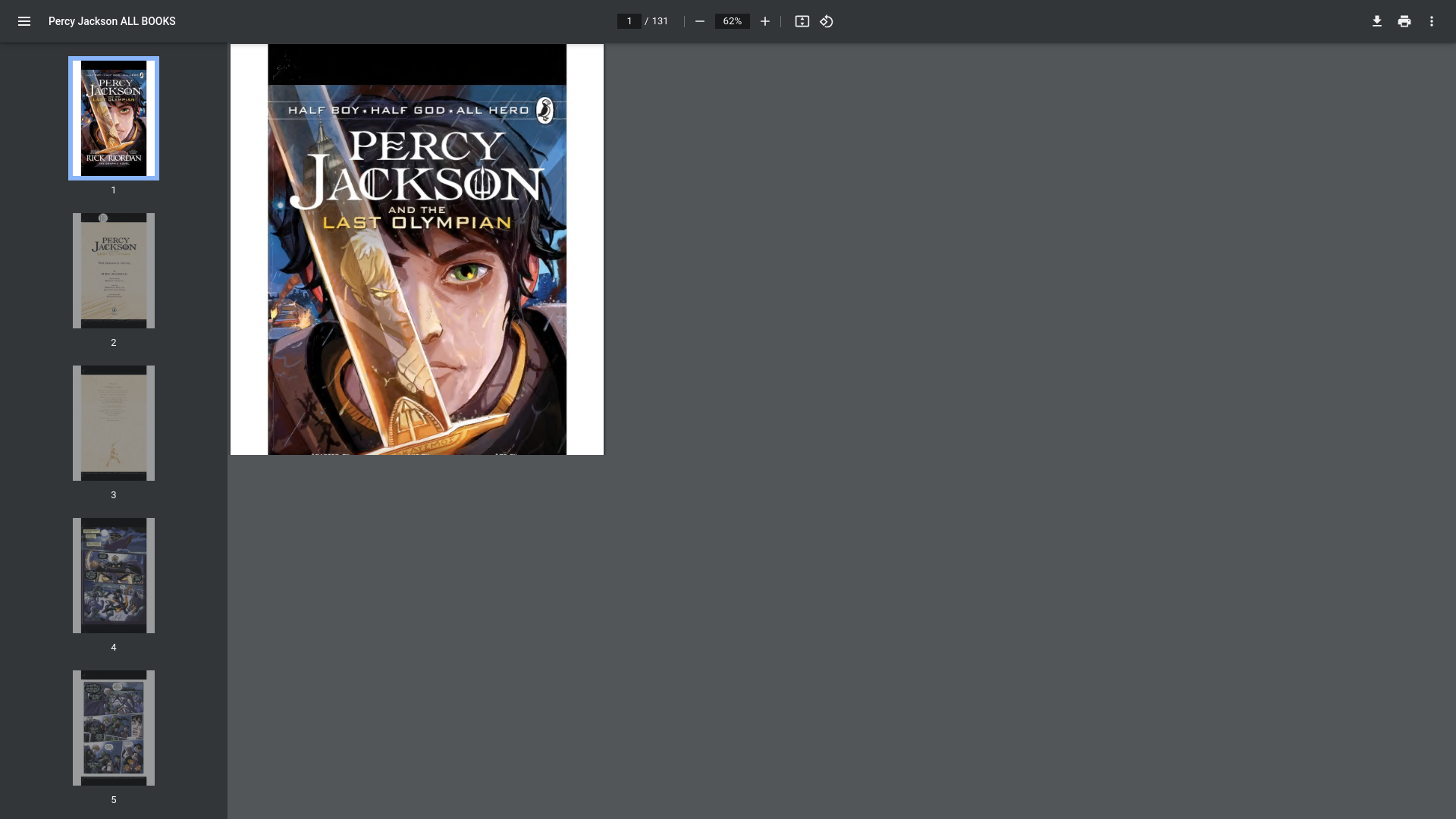 website screenshot of https://dn720004.ca.archive.org/0/items/percy-jackson-all-books-2021/Percy%20Jackson%20Master%20Universe%20%282021.11.1%29/VII%20%20%20Extras/Graphic%20Novels/5%29%20The%20Last%20Olympian_text.pdf