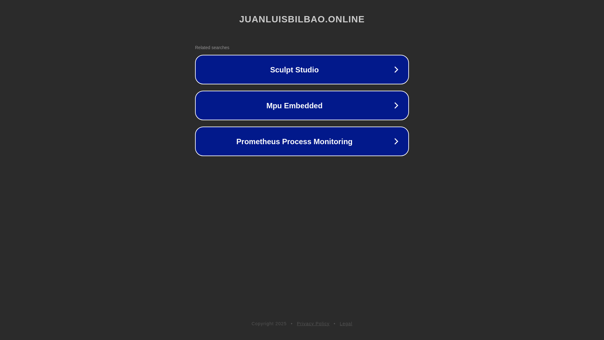 website screenshot of https://juanluisbilbao.online/