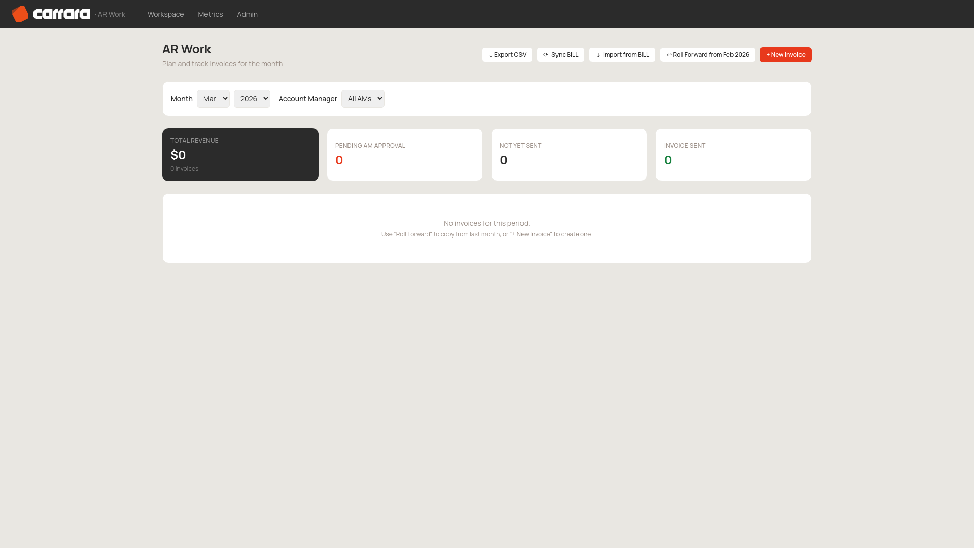 website screenshot of https://carrara-ar.work/
