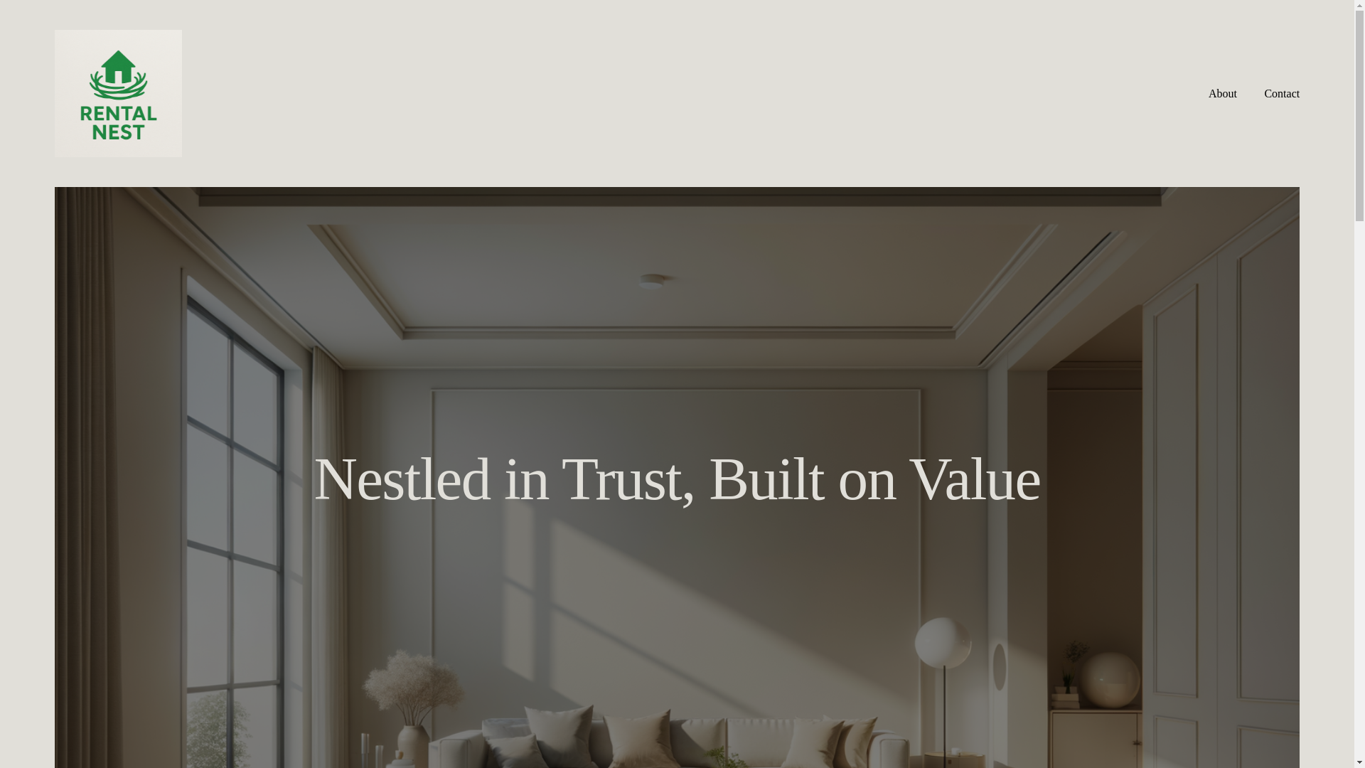 website screenshot of https://rentalnest.co.uk/