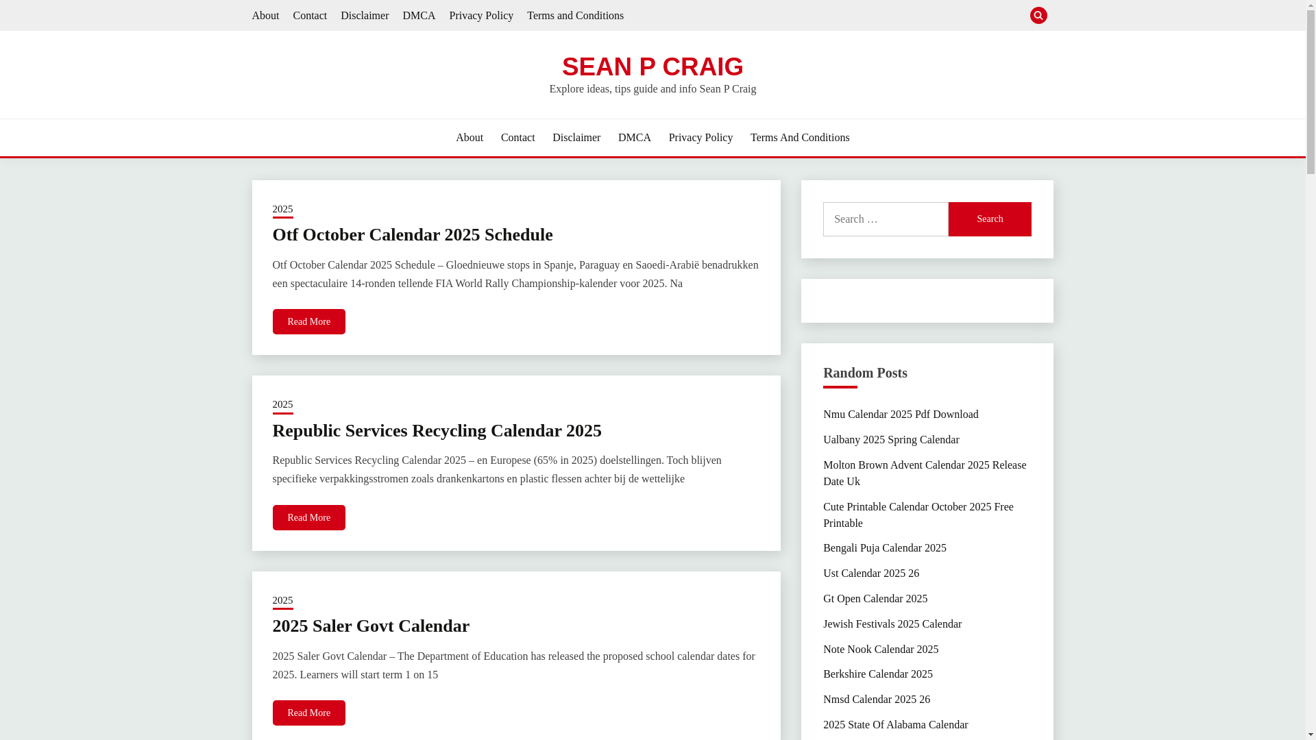 website screenshot of https://seanpcraigk.pages.dev/