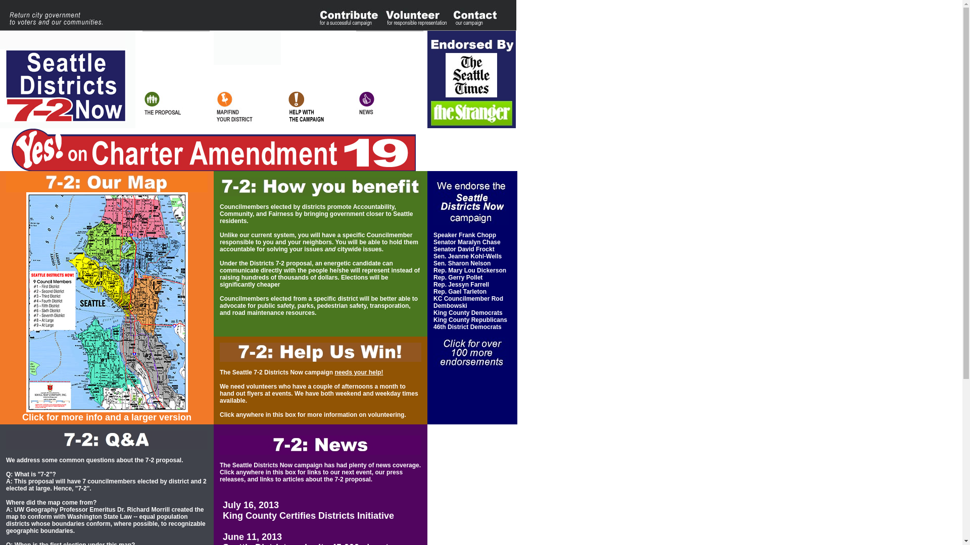website screenshot of https://seattledistrictsnow.org/