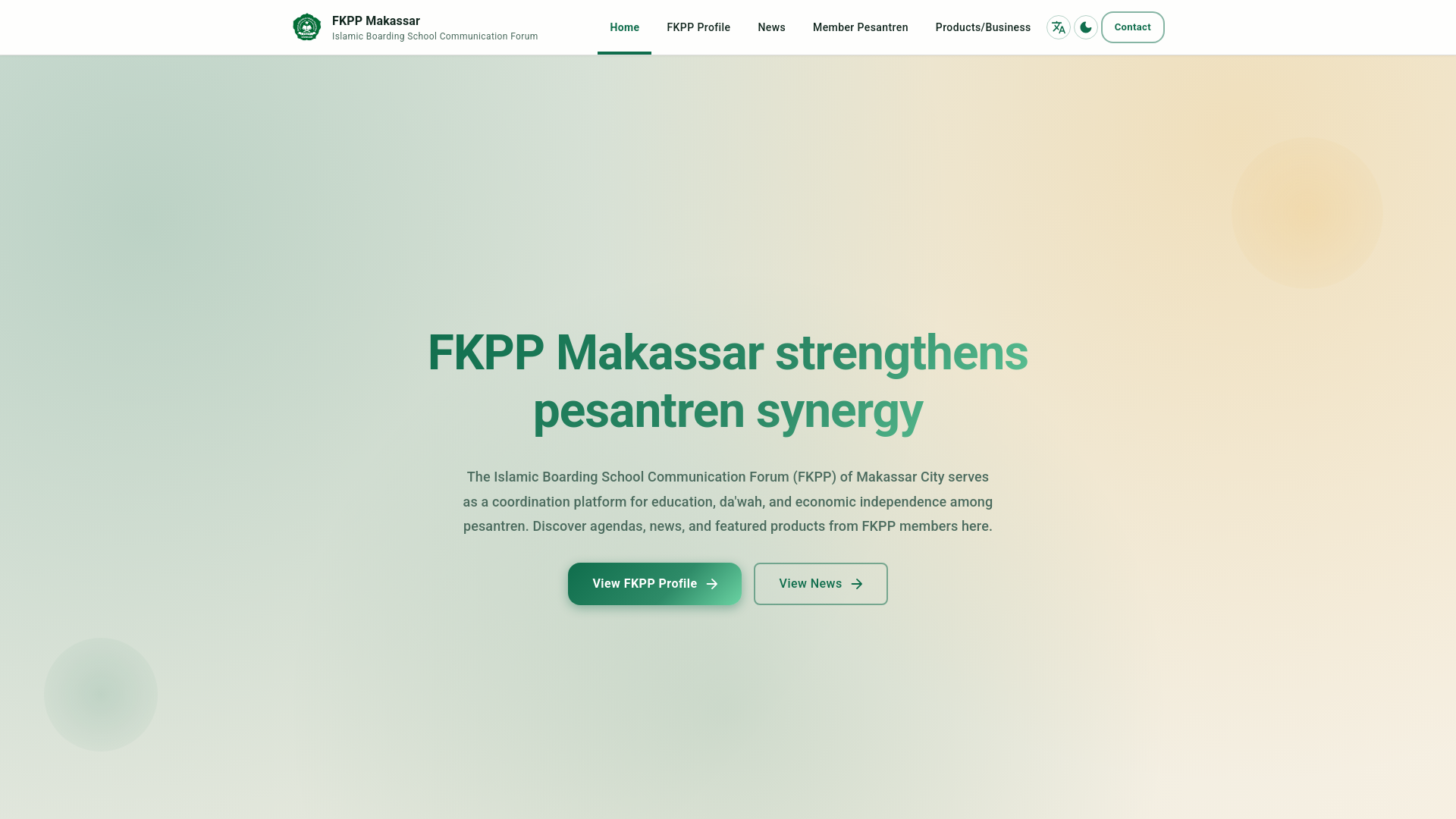 website screenshot of https://fkppmakassar.pages.dev/