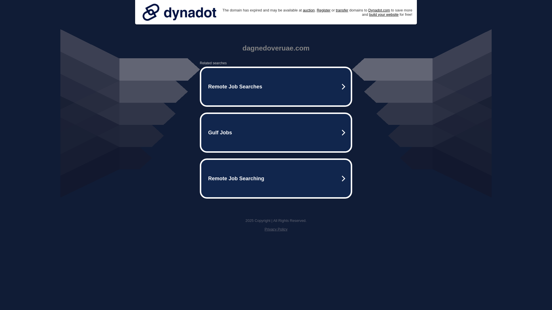 website screenshot of https://dagnedoveruae.com/