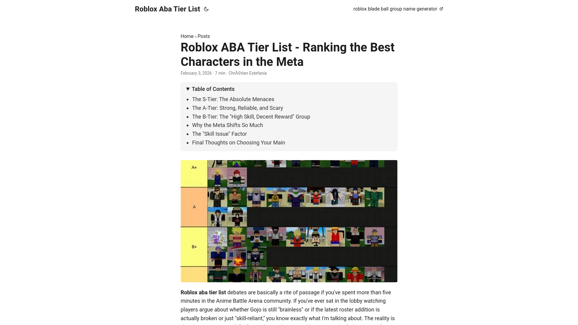 website screenshot of https://robloxabatierlist.pages.dev/
