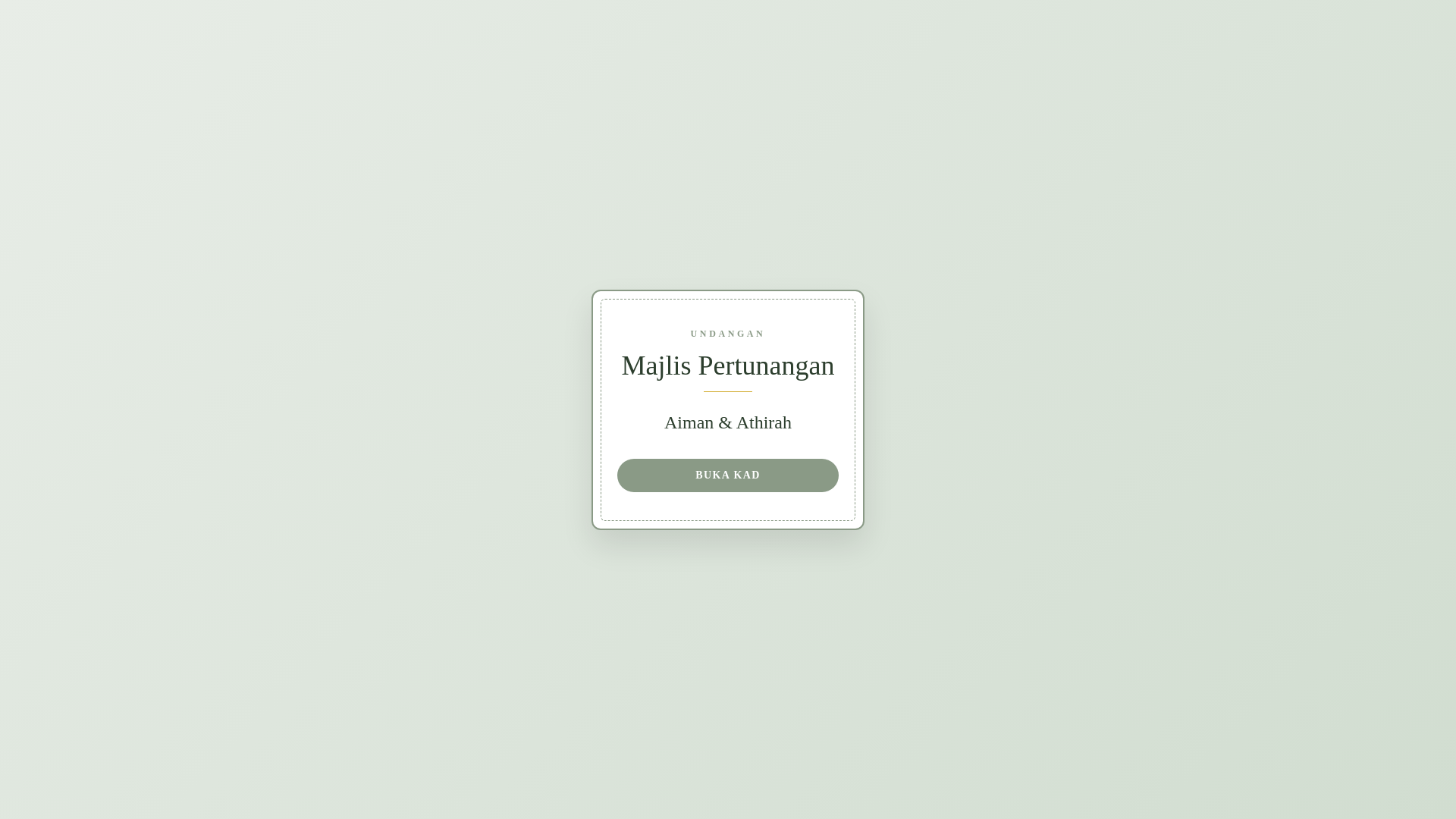 website screenshot of https://tunang-jemputan-aiman.pages.dev/