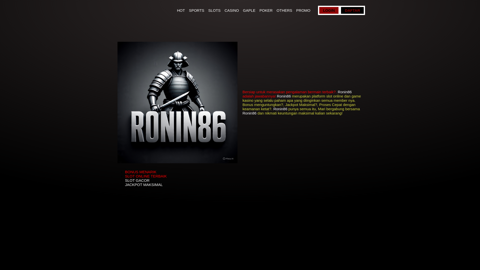 website screenshot of https://south-ronin-amp.pages.dev/