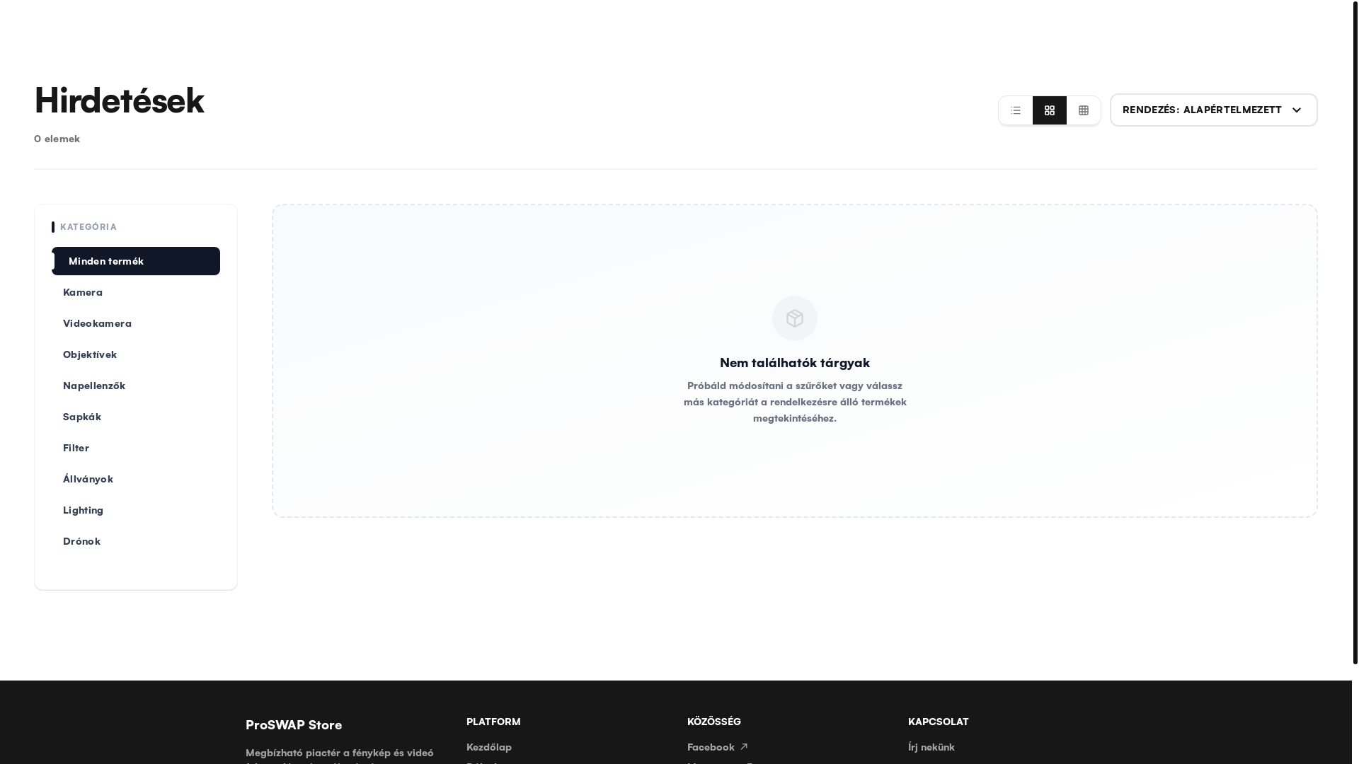 website screenshot of https://proswap.store/