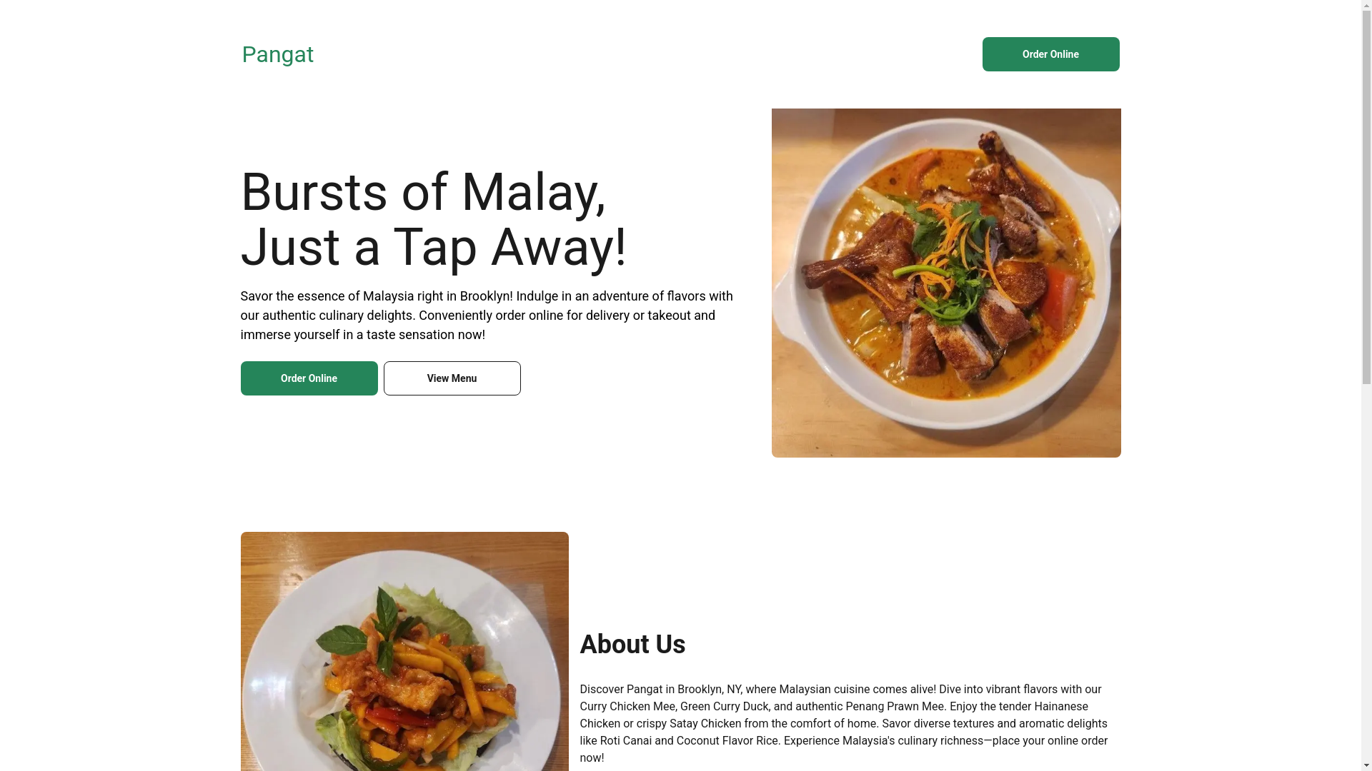 website screenshot of https://pangatny.com/