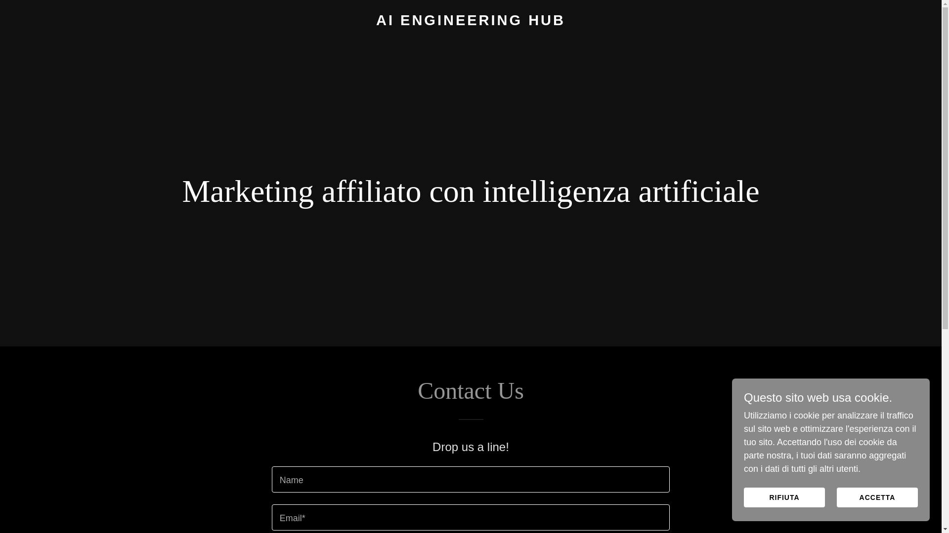website screenshot of https://aienghub.com/