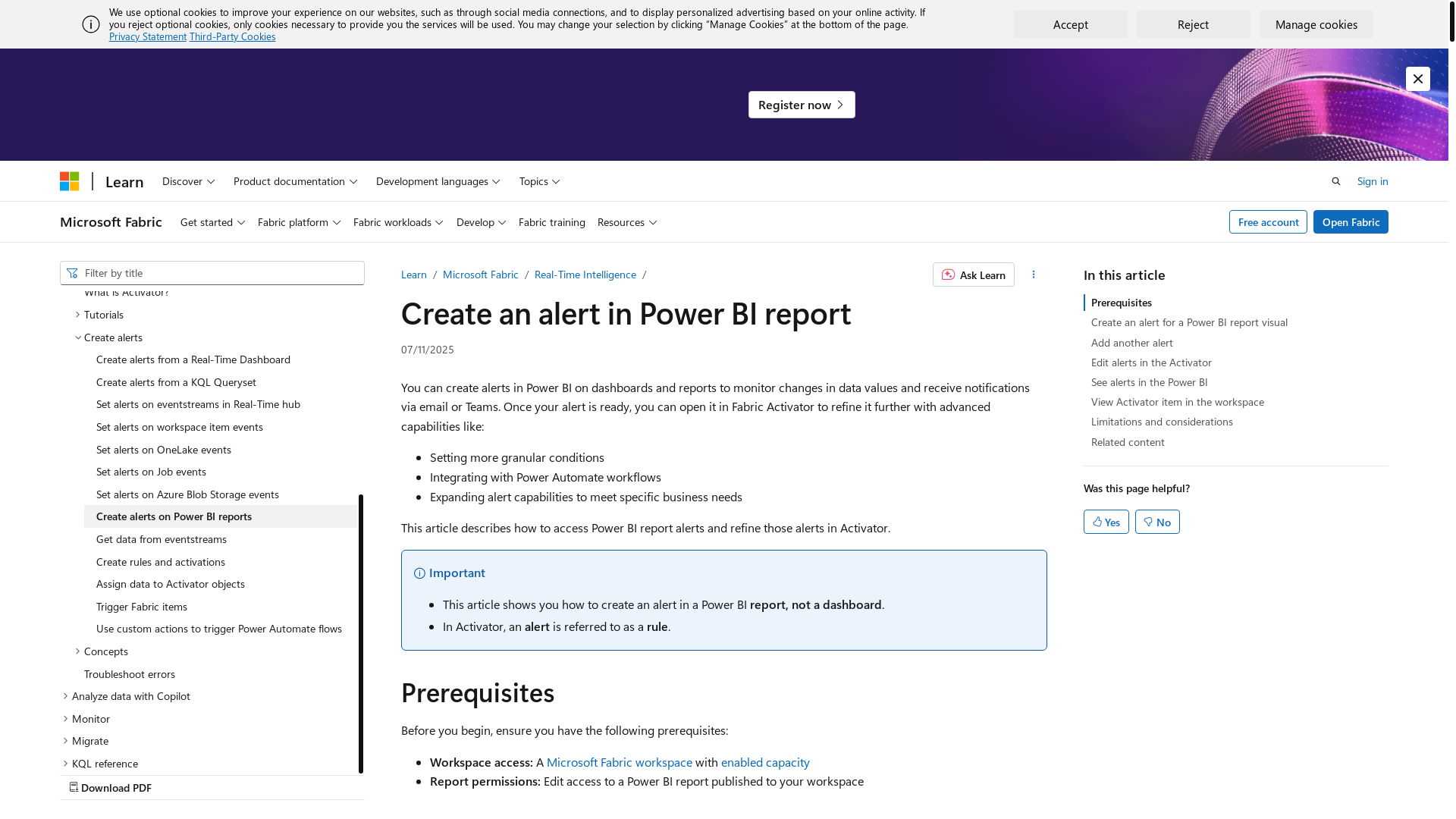 website screenshot of https://eur01.safelinks.protection.outlook.com/?url=https%3A%2F%2Feu.icp.ids.api.iris.microsoft.com%2Fapi%2Fv2%2Fa%2Fc%3Furl%3Dhttps%253a%252f%252flearn.microsoft.com%252ffabric%252fdata-activator%252fdata-activator-get-data-power-bi%253fwt.mc_id%253drmskilling_fab_expansion_email_gdc%26d%3DAIAAC6R4RWRFMTT75XFRQAHL44224IAG33JX5YBEOQKI3BZRC2HRP3TC4XWUVPVUKJVCQWZDJIE5FELFYEOBYDLXLJI7GFGJVQKROMREFCFCRXHRTUGZASASR52G5DOIYJR3UWZANAJNKRGV36PXD26YRIPTKMDIZBJ2D25DN7HKSUOVH5RUBQJGVE33HKYRBJ2CNWC2X3WSKGSWMUEI63Z47G3RI2JG7JAP4GIMZJCDNJ3FB2ZGKTYJFHJ52VT6H4RQ6%26i%3DAIAACIRNYYTAVLBMZ5GTO7BWK563BGD3EBGL4MARCW5AG7S5HMANLLK3EGWX2WKGAIX43KNWESGMW5TQITLSITBP6XSCH6UKLL2JBYYIBEZEP4IBBJAFS6CJZ3KRQN4XW7EZULANTOMZ55APMQCIS33V2IQLMGX4RAZNMVIMY7NHXALR4XJBN7CXQU7VLTFYQQFSVV3GHDQNFI6O2MSLU4MBIR3AZXS5X5VLVADBPUQ2CAEHQ7TCJFTYRNHJQBCI2O7LV6VP5GPFHXXTSZ45B4MHOTIEZ2BBKMFXELKENDLM4EUERLF6YEG5TBC5NAOUAVTBRRYEW5CUC33EYOX57XTXV7K4UXU4BTFJX4T3KWEKB2DUH5J3TWUH7DSEVXWREMQ6HCR6FMQAKBNI57WQTCNXP5IMQDTVXI2TYGMG3VGOBSGZMPPI3LU3NWXGFXONJU7FQCBZQDO2BIPRVJA24BHSJ766GXT4KIJHLMB4BGNA%26s%3DJY4CWSAMB2RYJB63DTCCUEWPU6RTZSNSLI4PROZADN4OYHWRDEJA&data=05%7C02%7CZahra.Alnakhli%40sadafco.com%7C1b72330fd6eb439b948c08ddc4393cfd%7Cc95595e7031547ea99fde87e1338e674%7C0%7C0%7C638882472321488962%7CUnknown%7CTWFpbGZsb3d8eyJFbXB0eU1hcGkiOnRydWUsIlYiOiIwLjAuMDAwMCIsIlAiOiJXaW4zMiIsIkFOIjoiTWFpbCIsIldUIjoyfQ%3D%3D%7C0%7C%7C%7C&sdata=R2W%2BdKc5bRmyEWXuGxFceWk16aVHZk2RHOk6CLmNtT8%3D&reserved=0