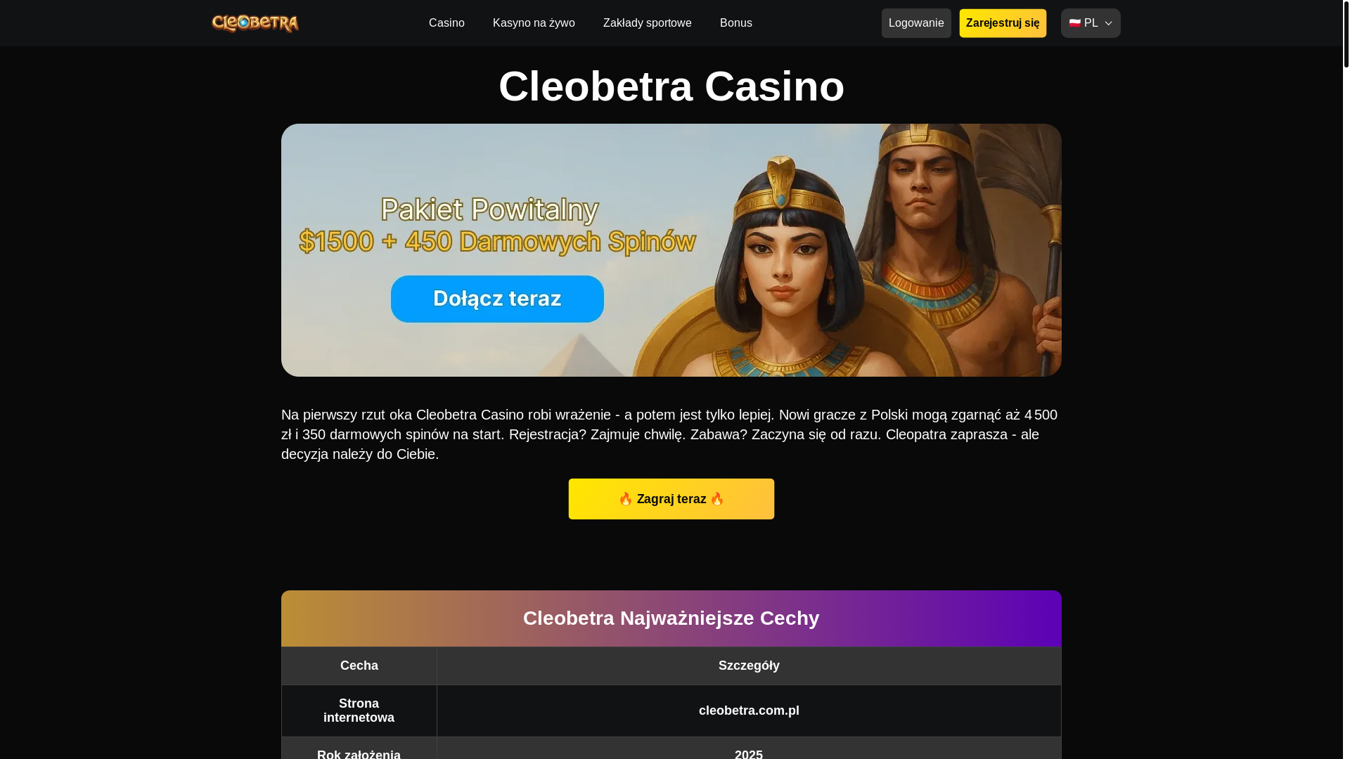 website screenshot of https://cleobetra-com-pl-11559-5kj.pages.dev/