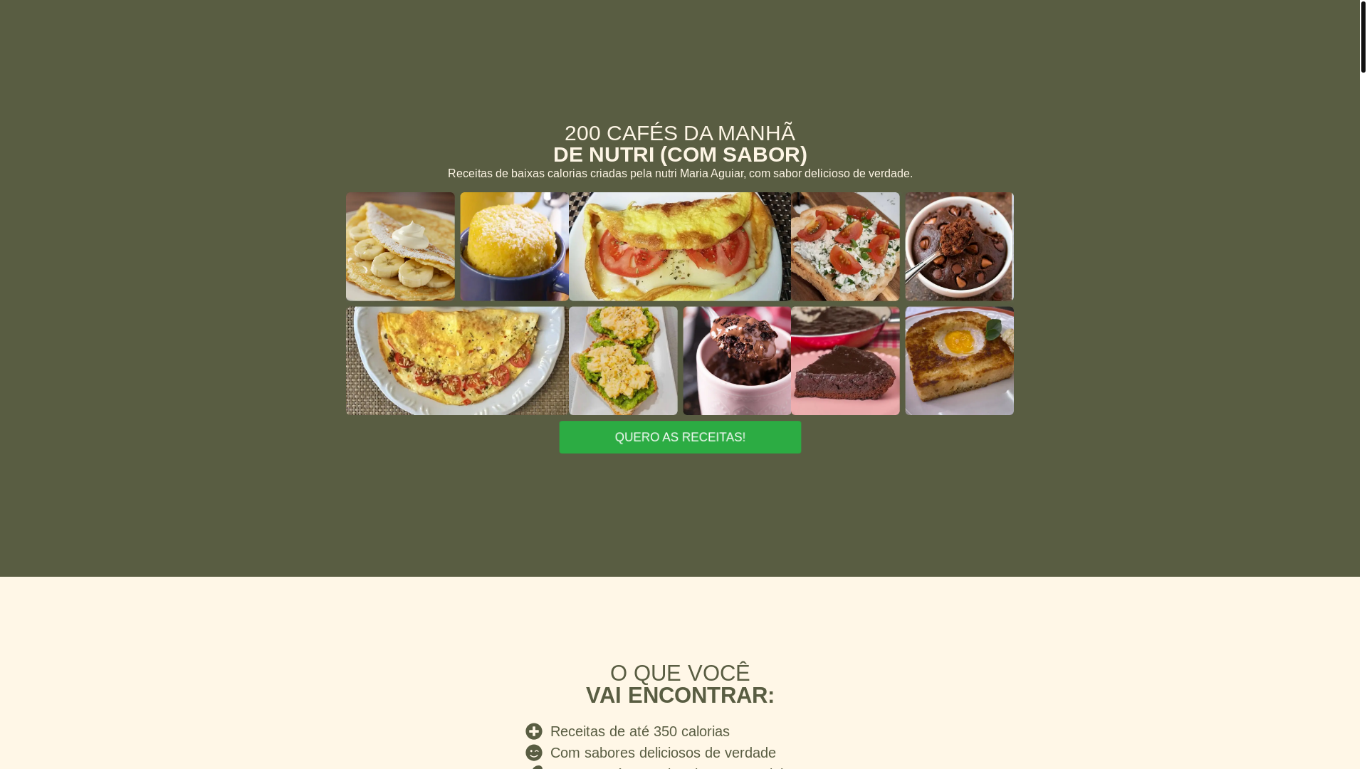 website screenshot of https://receitasnutrii.online/