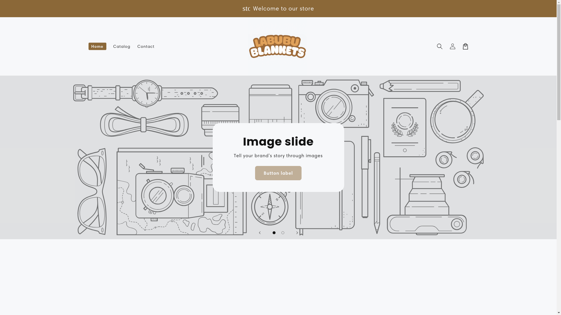website screenshot of https://labubublanket.com/