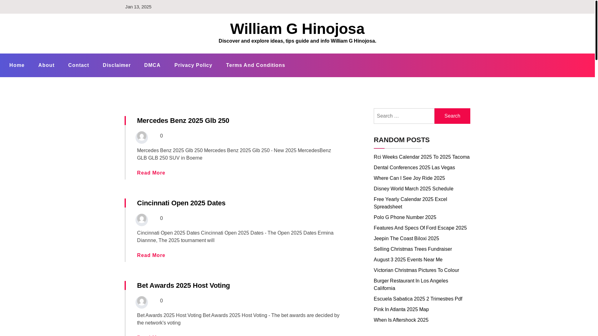 website screenshot of https://williamghinojosaj.pages.dev/