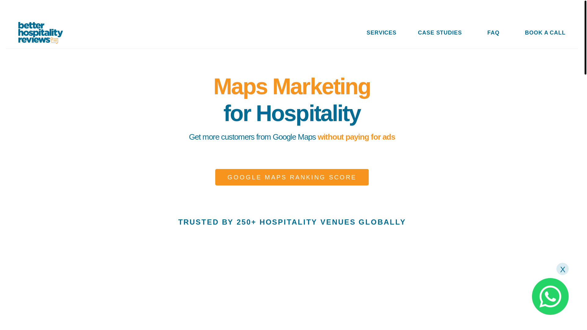 website screenshot of https://tapbetterhospitalityreviews.com/