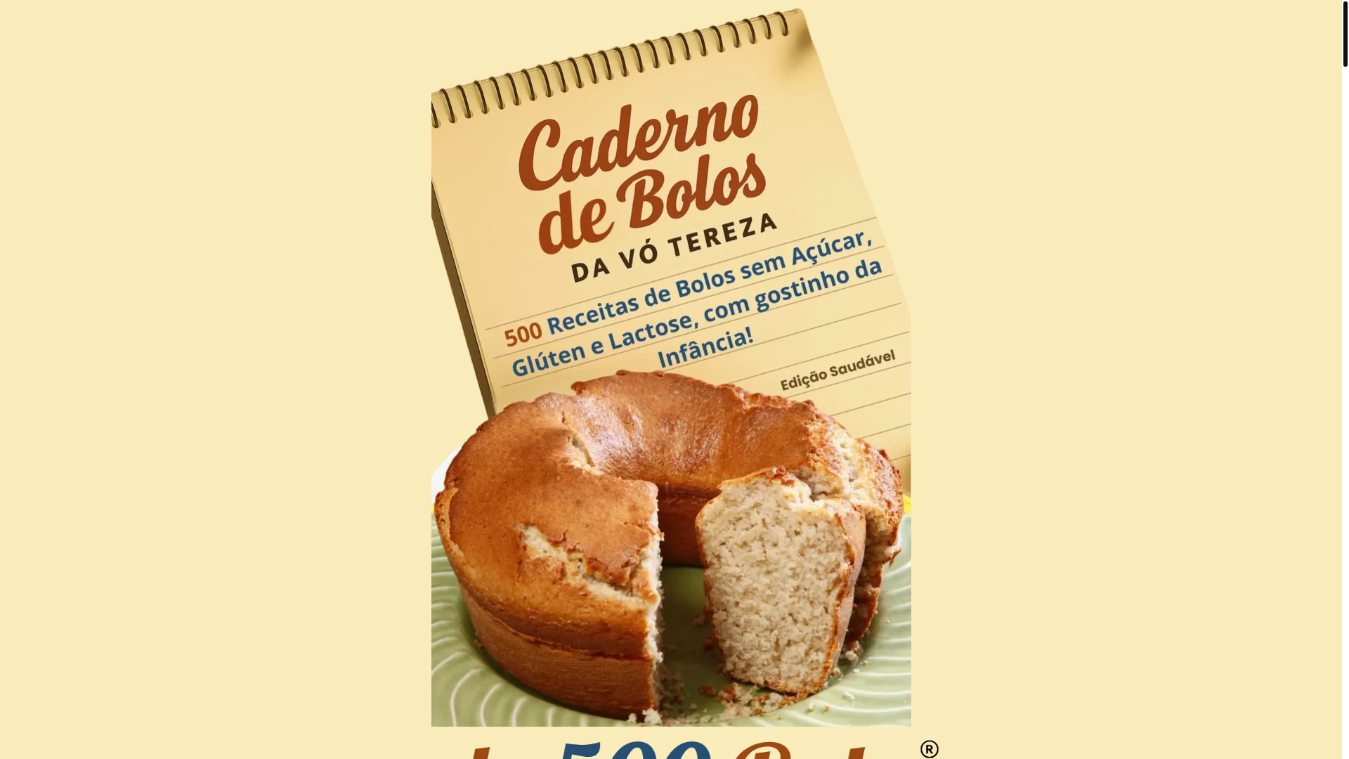 website screenshot of https://receitasdavotereza.shop/