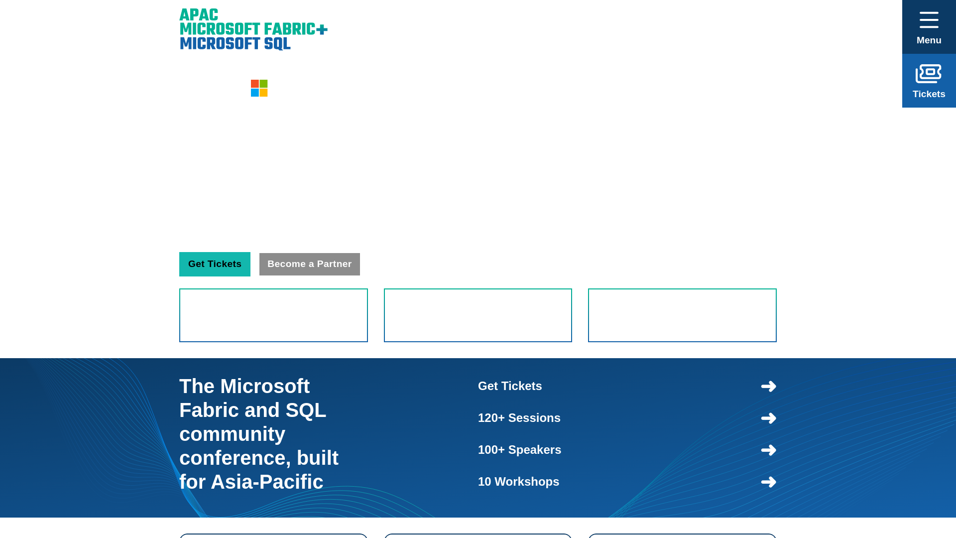 website screenshot of https://preview-fabricsqlapac-com.pages.dev/