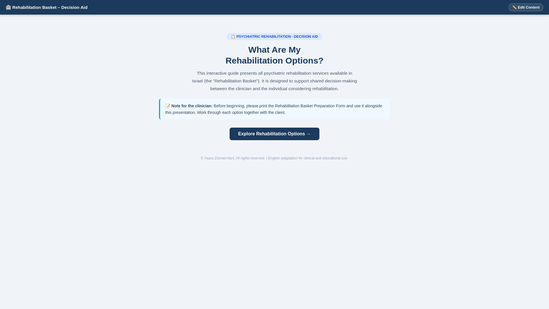 website screenshot of https://rehabilitationaid.pages.dev/