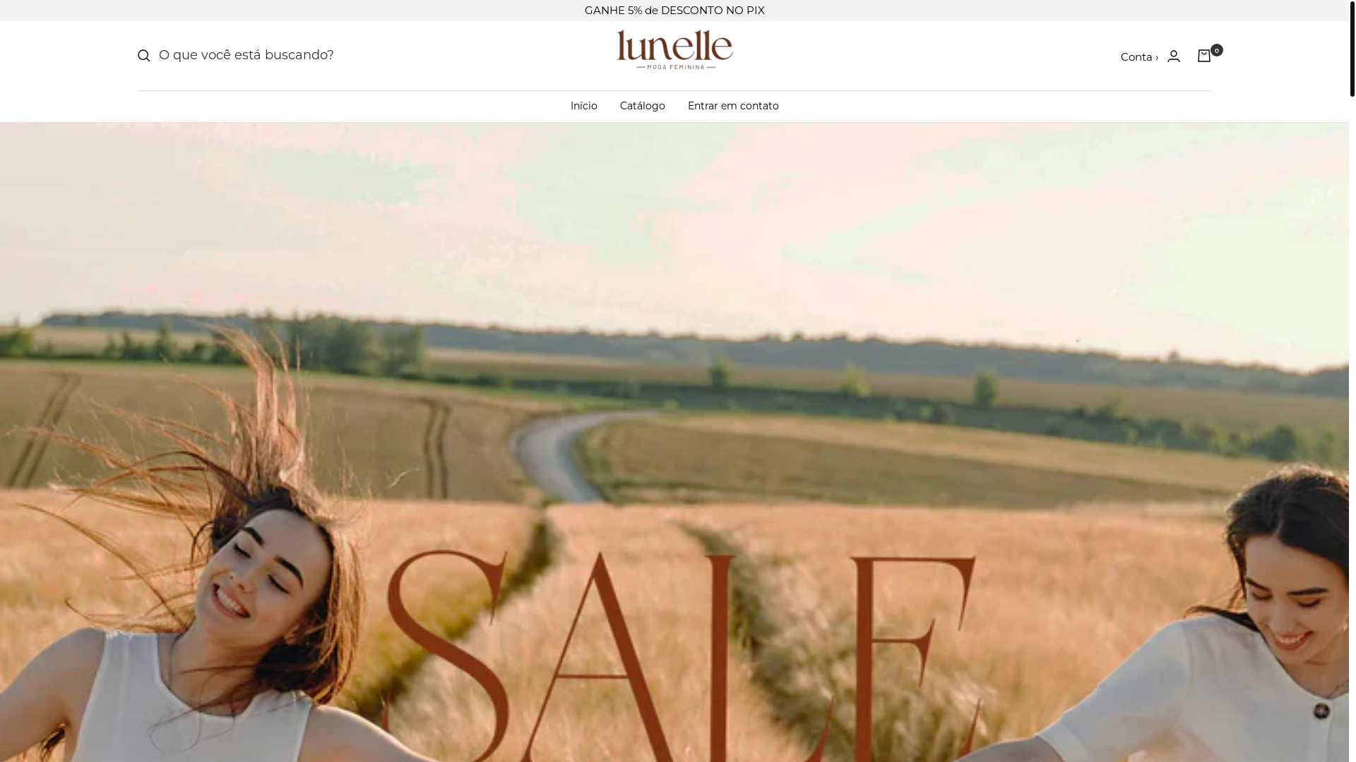 website screenshot of https://lunelle-moda.com/