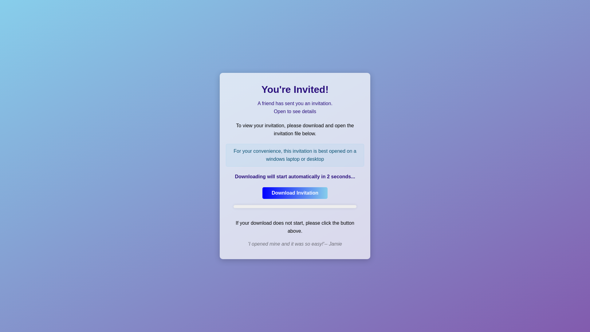 website screenshot of https://message-information.pages.dev/