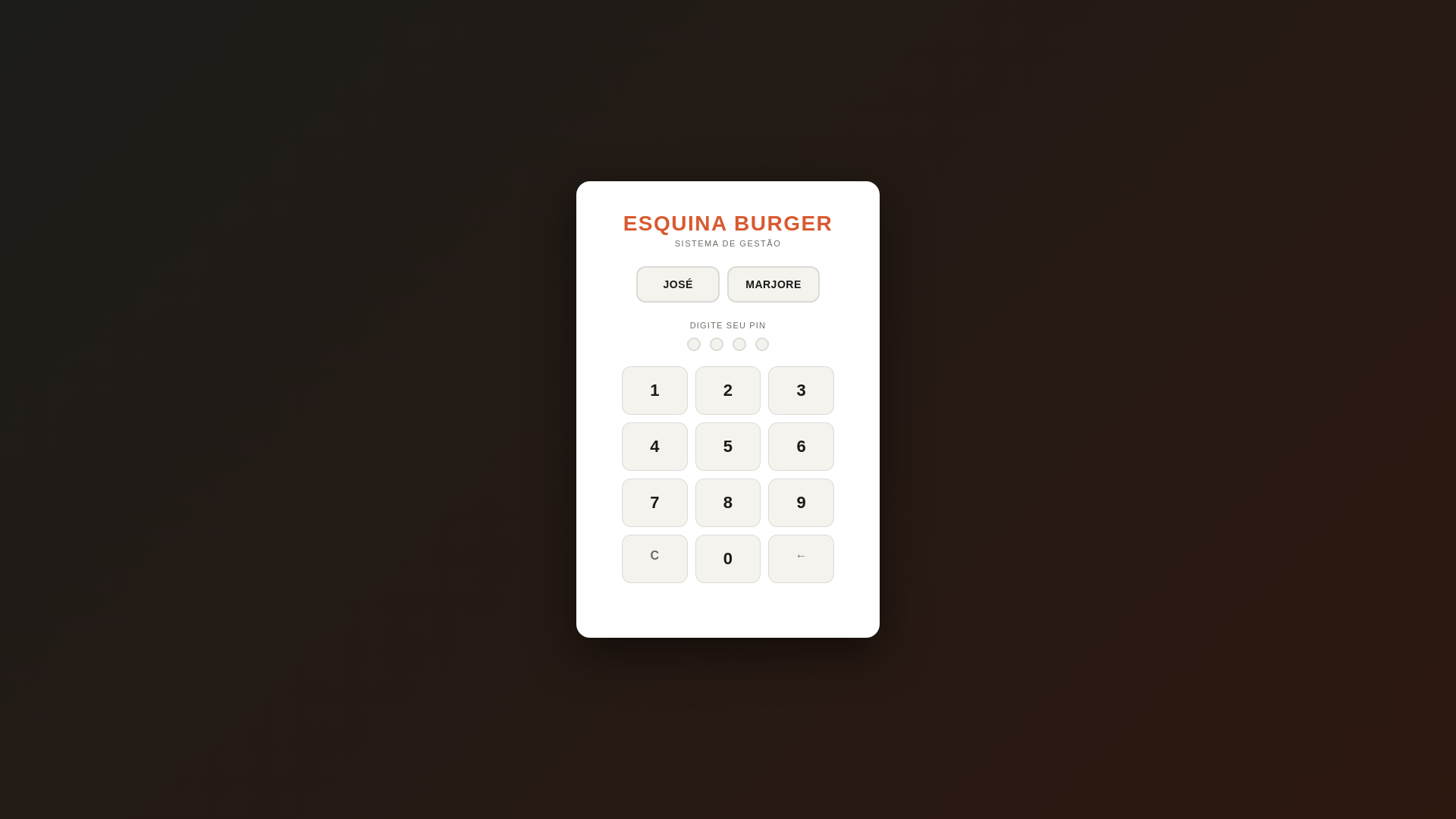 website screenshot of https://esquinaburger.pages.dev/