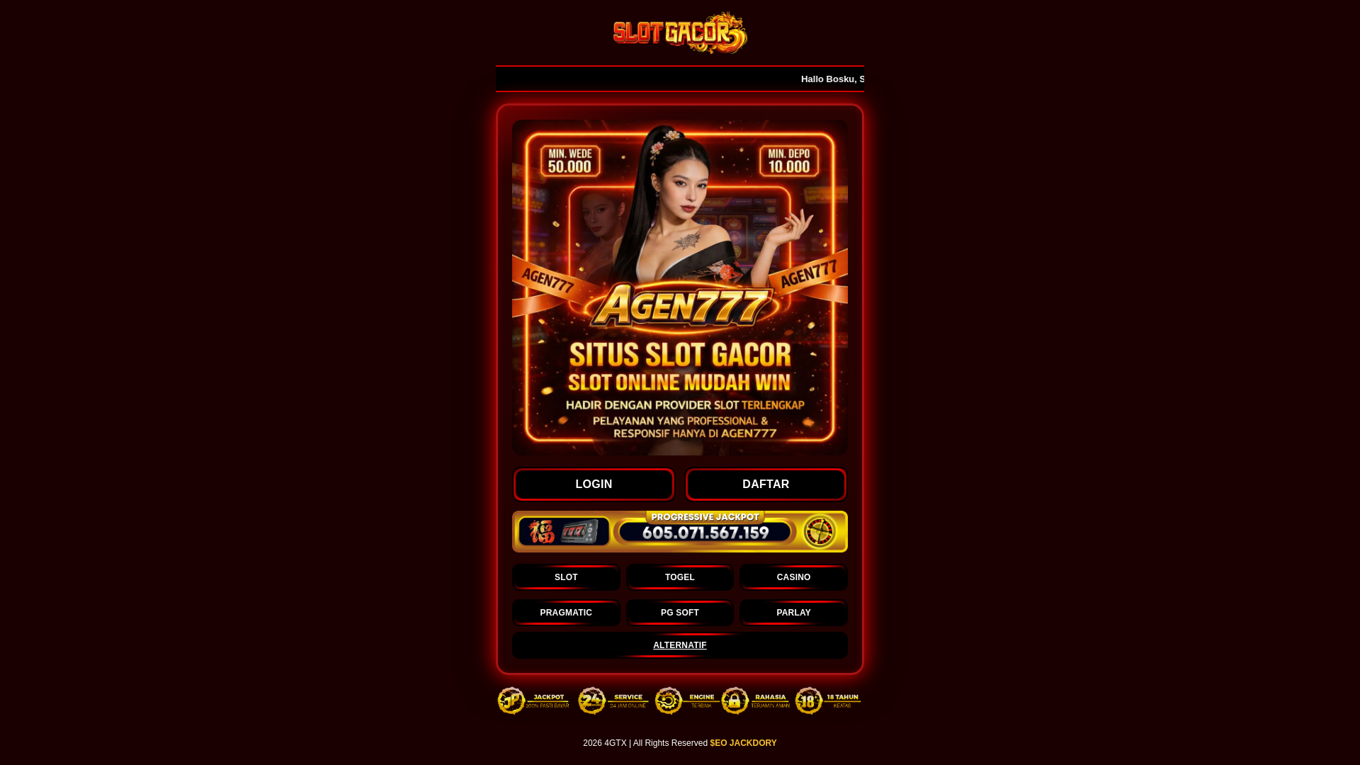 website screenshot of https://sojubikinganteng.pages.dev/