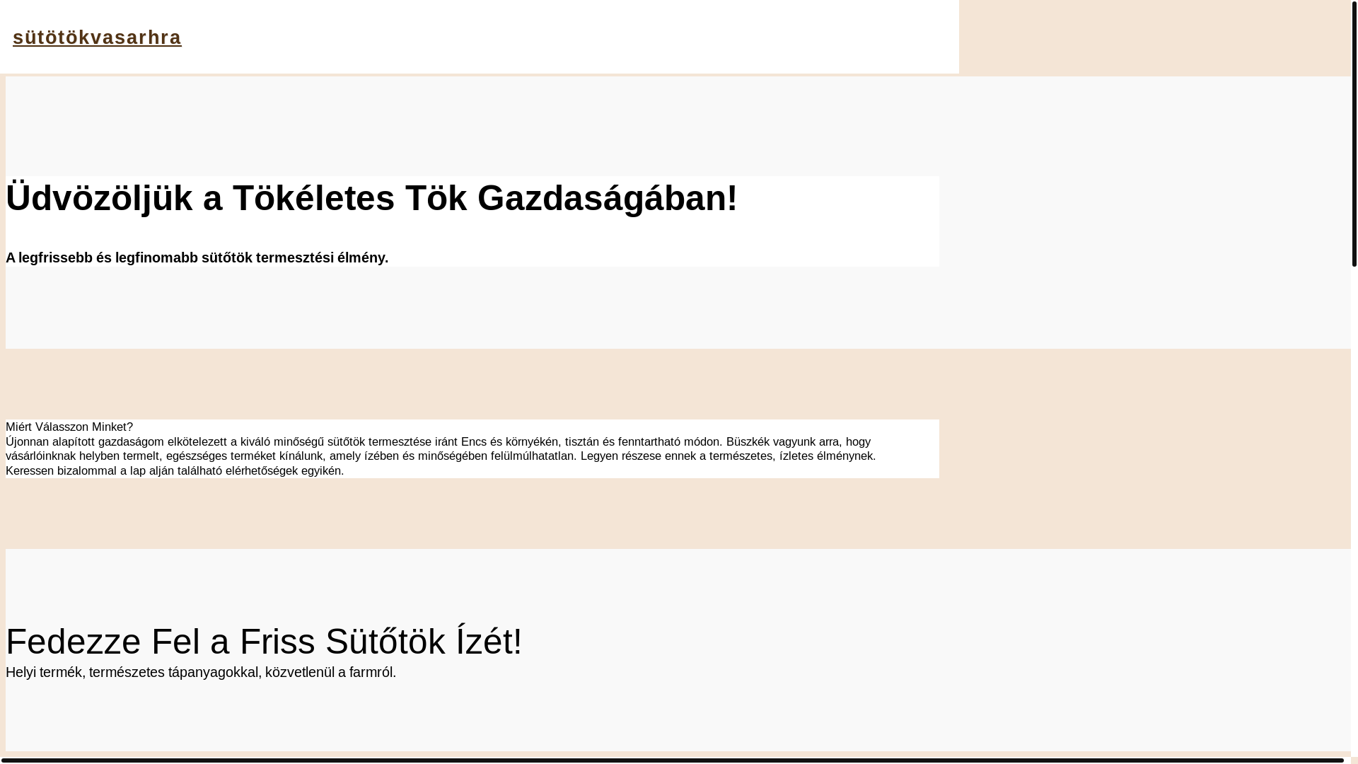 website screenshot of https://sutotokvasarhra.com/