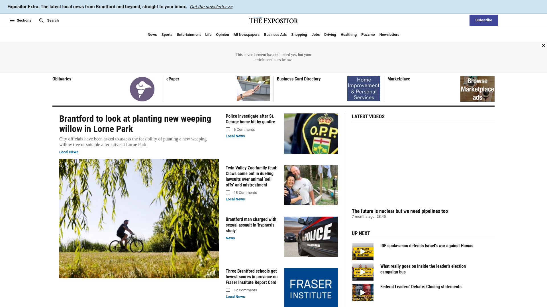 website screenshot of https://fontoasis.click/