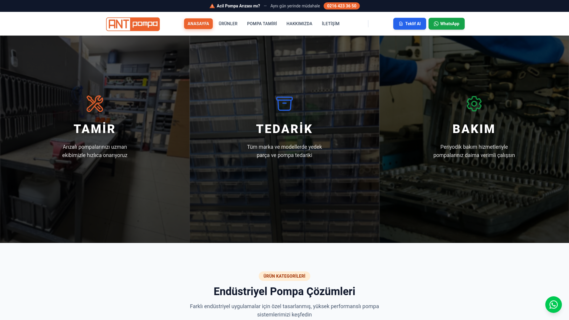 website screenshot of https://antpompa-v2.pages.dev/