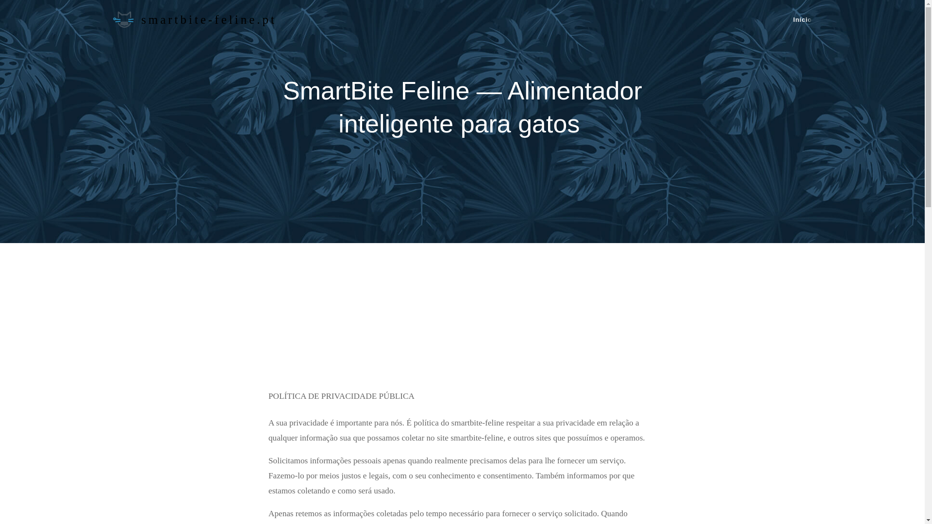 website screenshot of https://smartbite-feline.pt/
