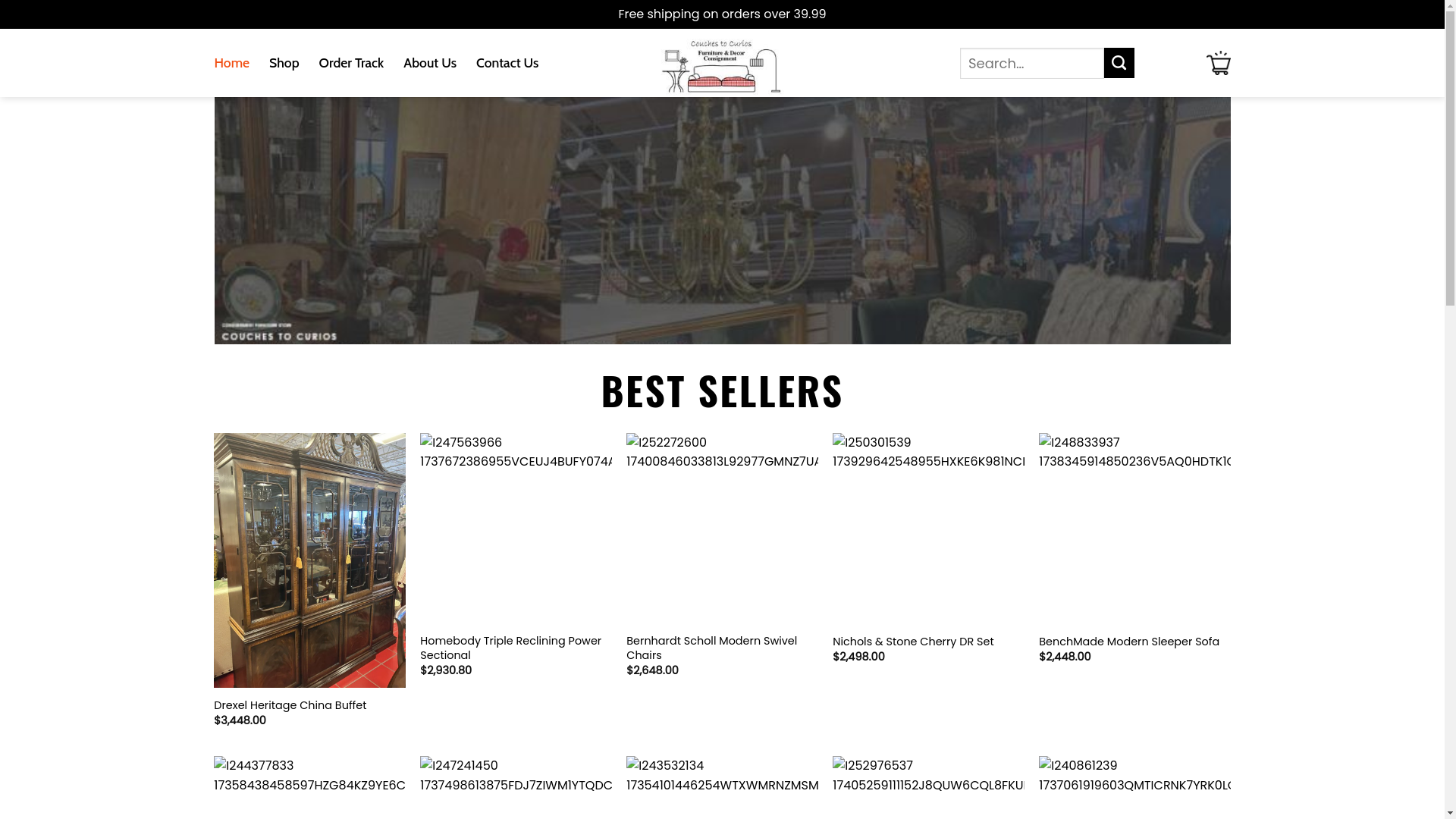 website screenshot of https://ultracouchestocurios.shop/