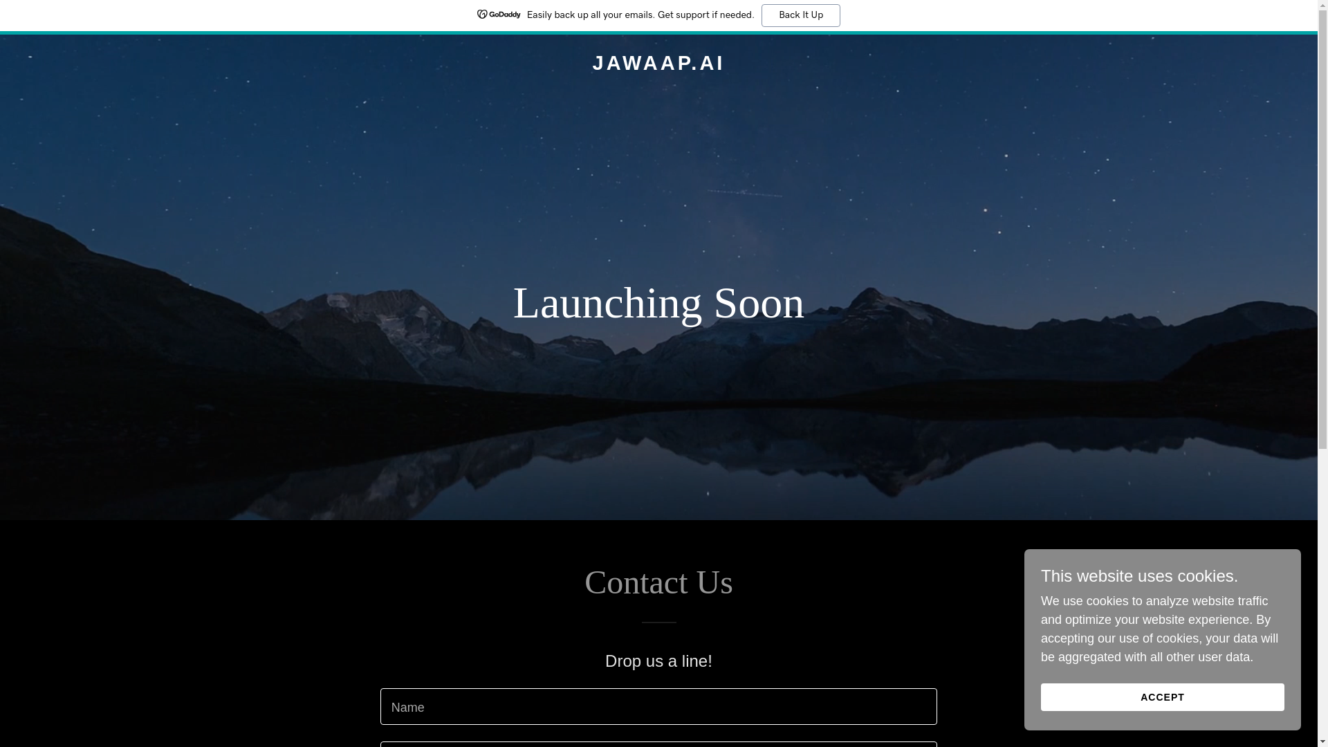 website screenshot of https://jawaap.ai/