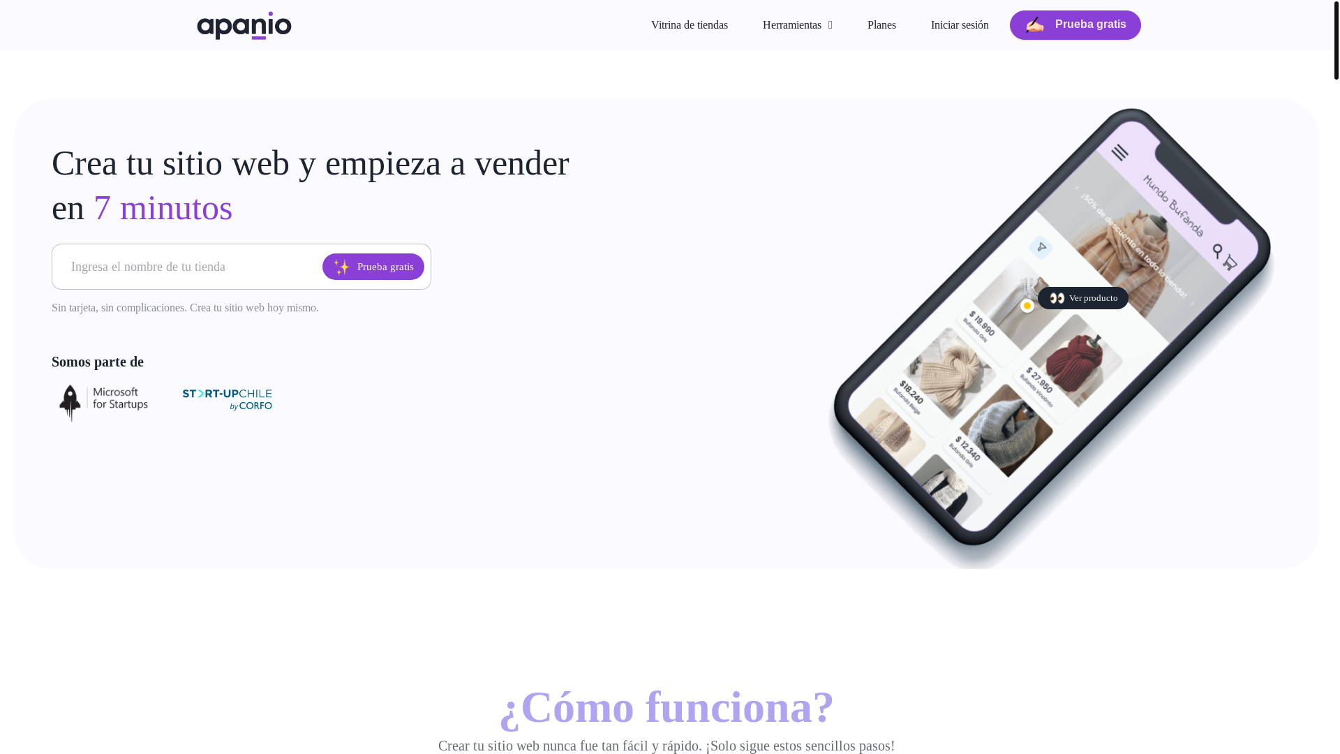 website screenshot of https://hamtarohouse.cl/