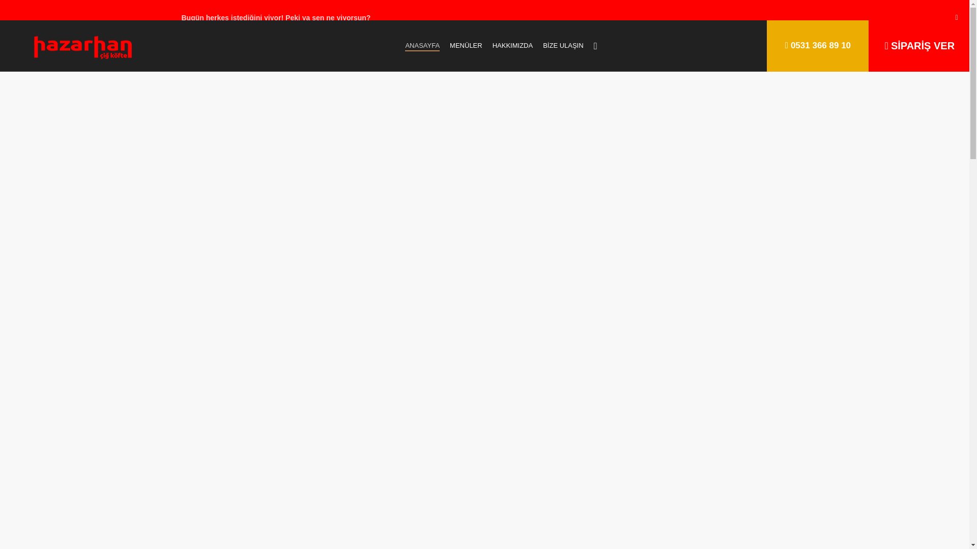website screenshot of https://elazig-cigkofteci.xyz/