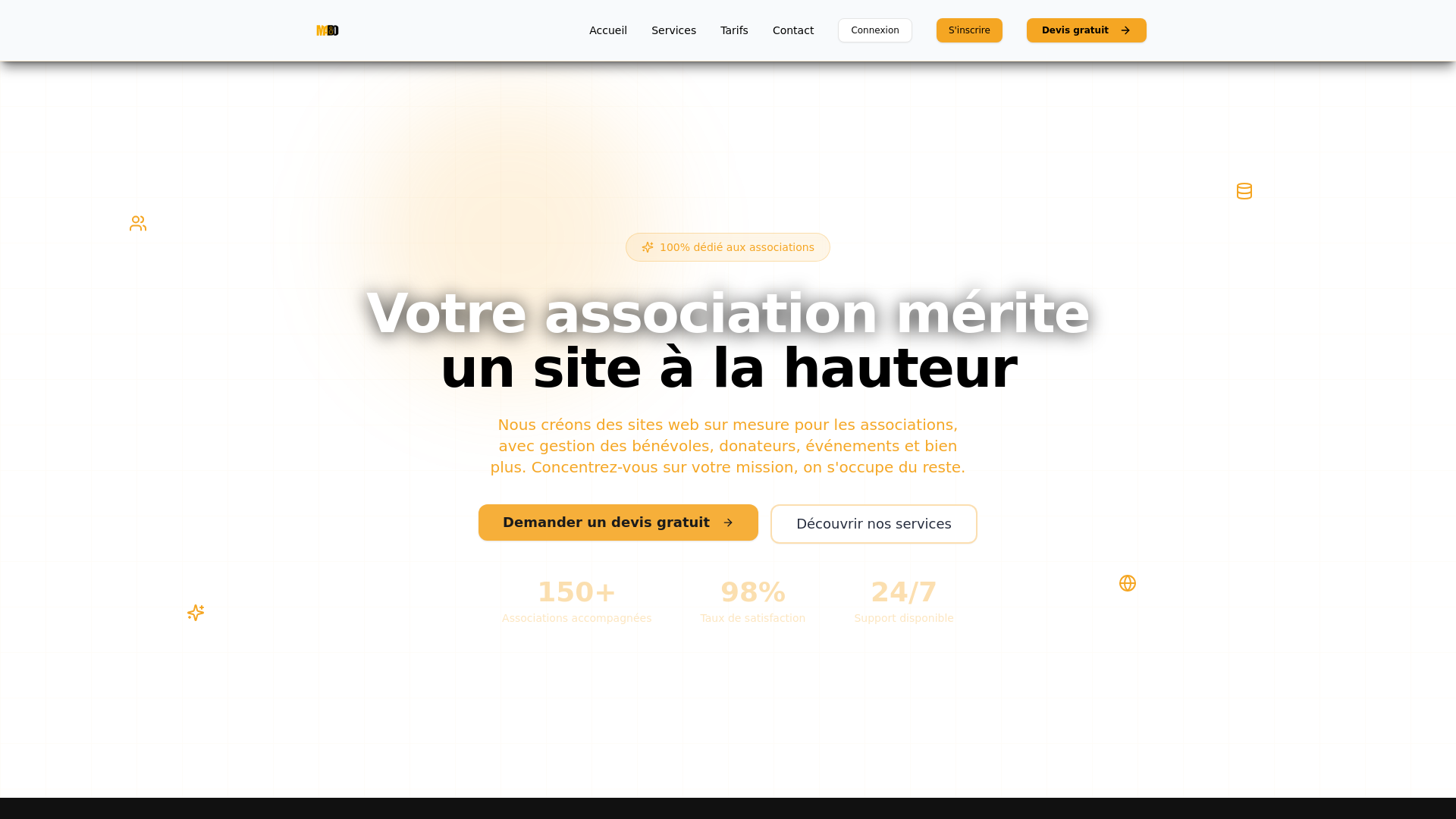website screenshot of https://mabocrea.com/