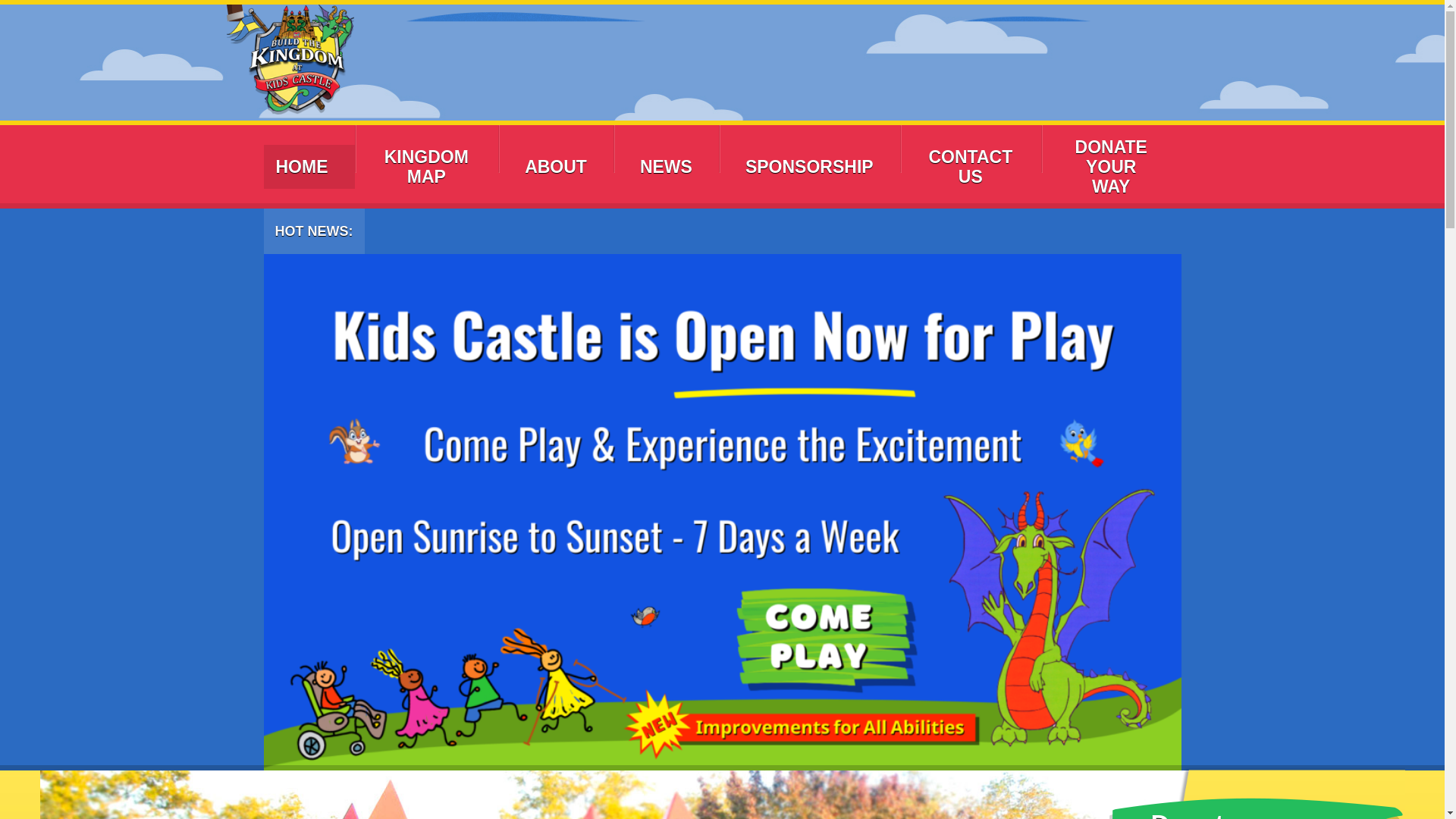 website screenshot of https://doylestowncentralpark.com/