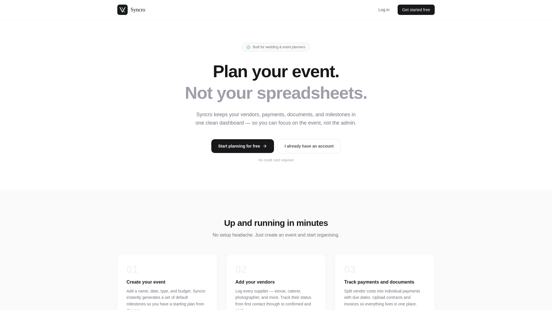 website screenshot of https://syncro-plan.app/