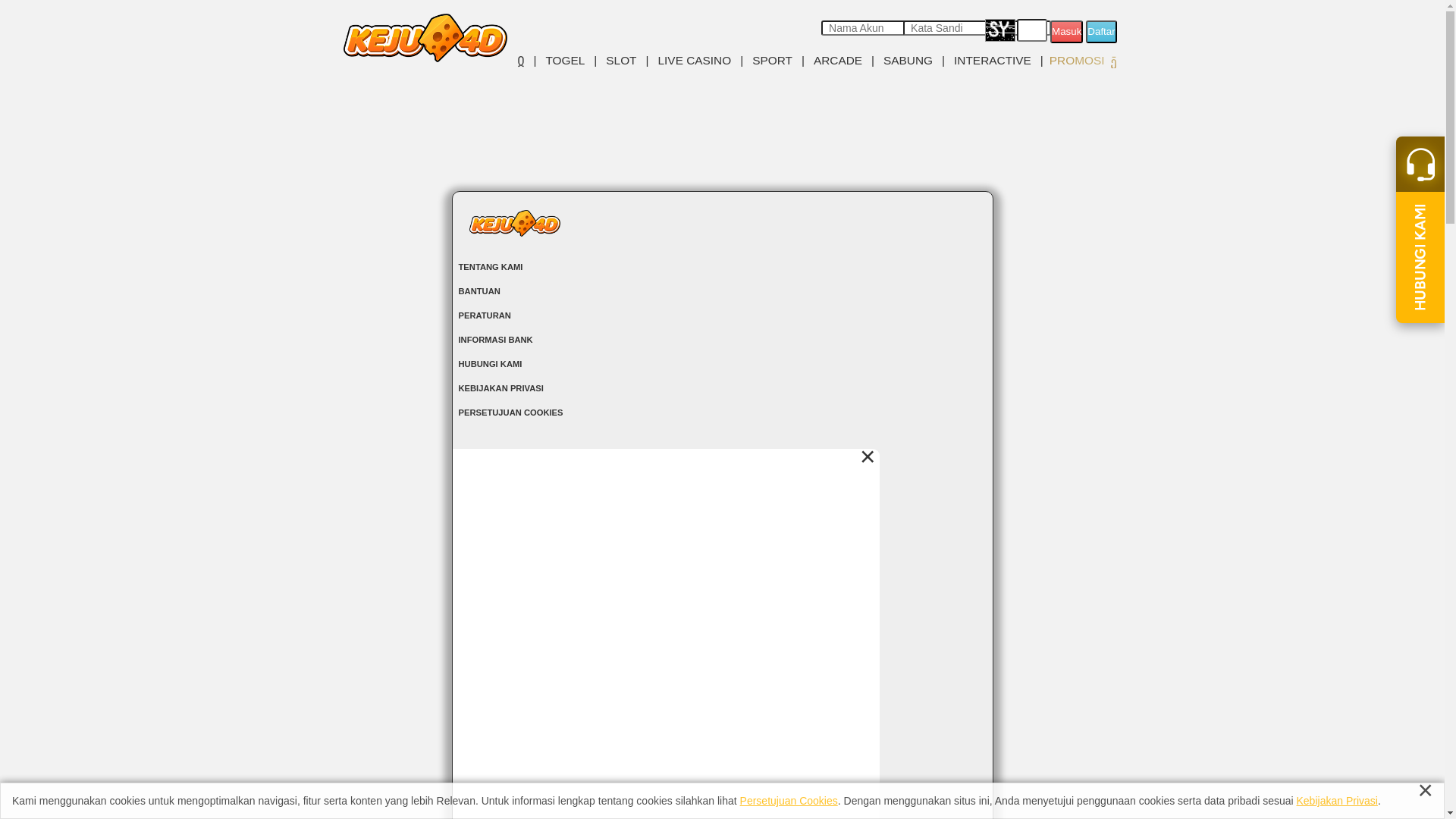 website screenshot of https://satukeju.mom/