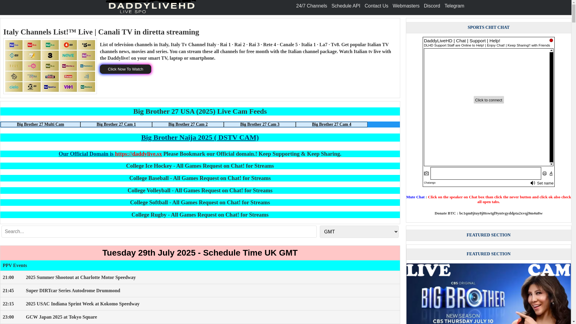 website screenshot of https://thedaddy.click/
