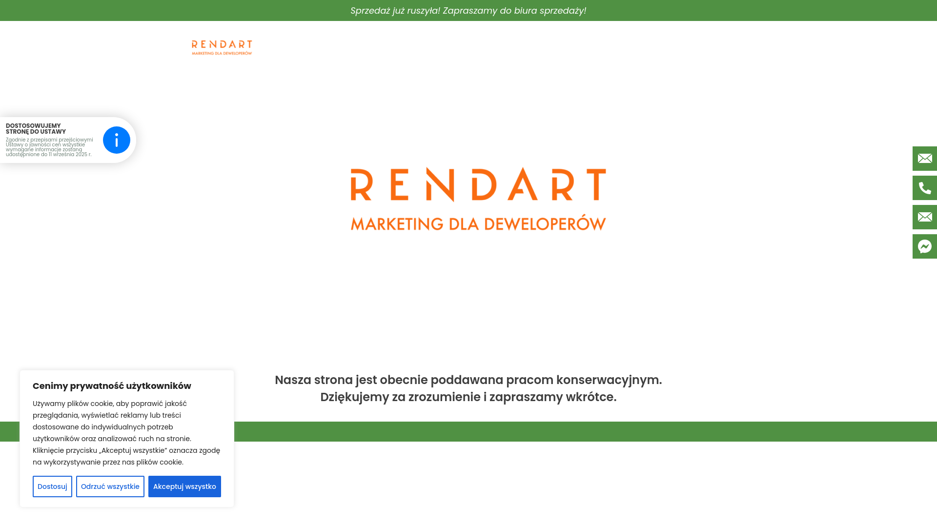 website screenshot of https://xn--tatrzaska25-n6b.pl/
