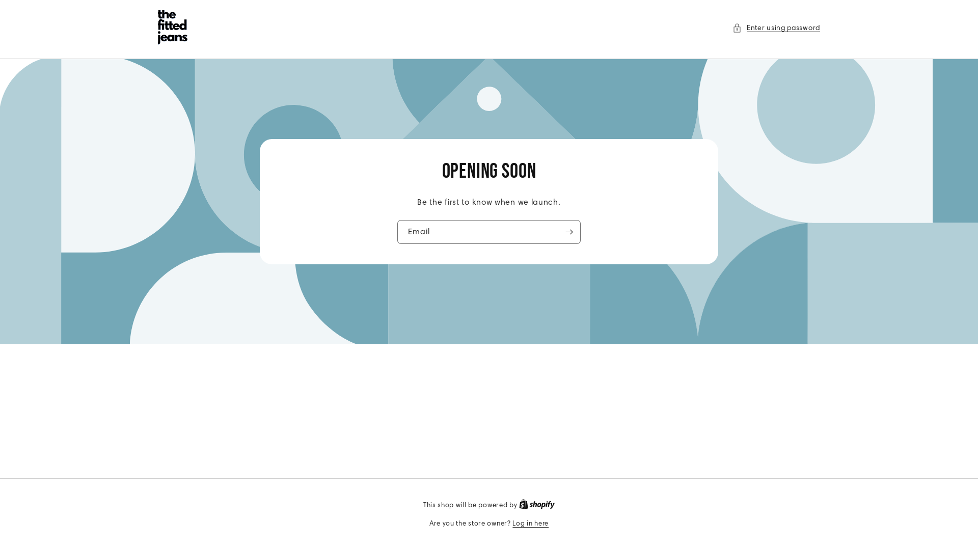 website screenshot of https://thefittedjeans.com/