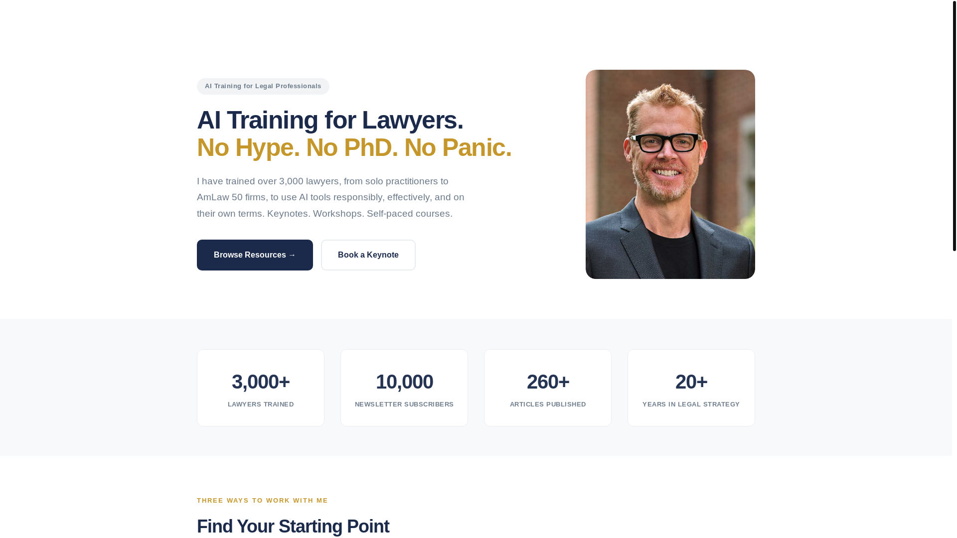 website screenshot of https://kubicki.ai/