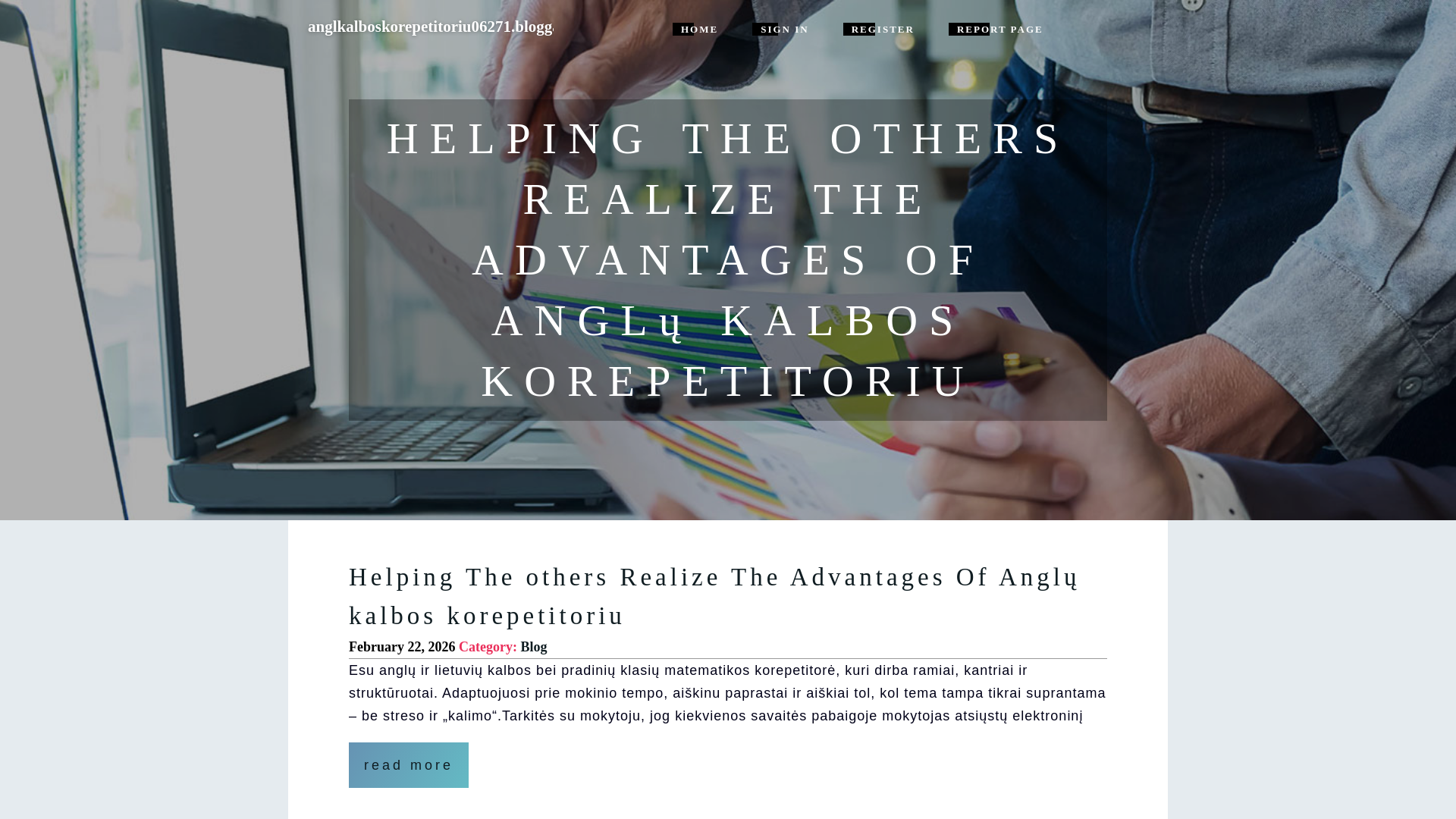 website screenshot of https://anglkalboskorepetitoriu06271.bloggadores.com