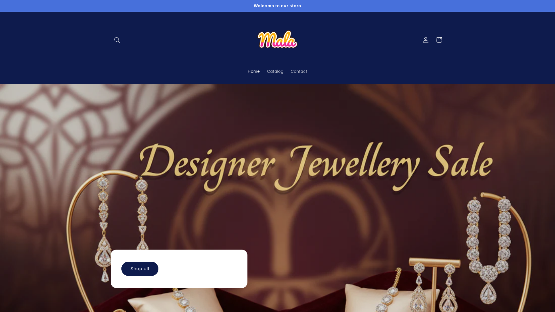 website screenshot of https://indinmala.in/