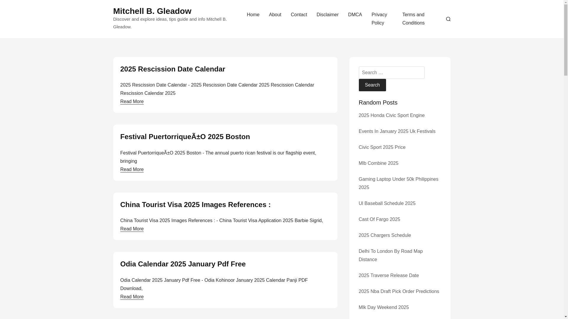 website screenshot of https://mitchellbgleadow.pages.dev/