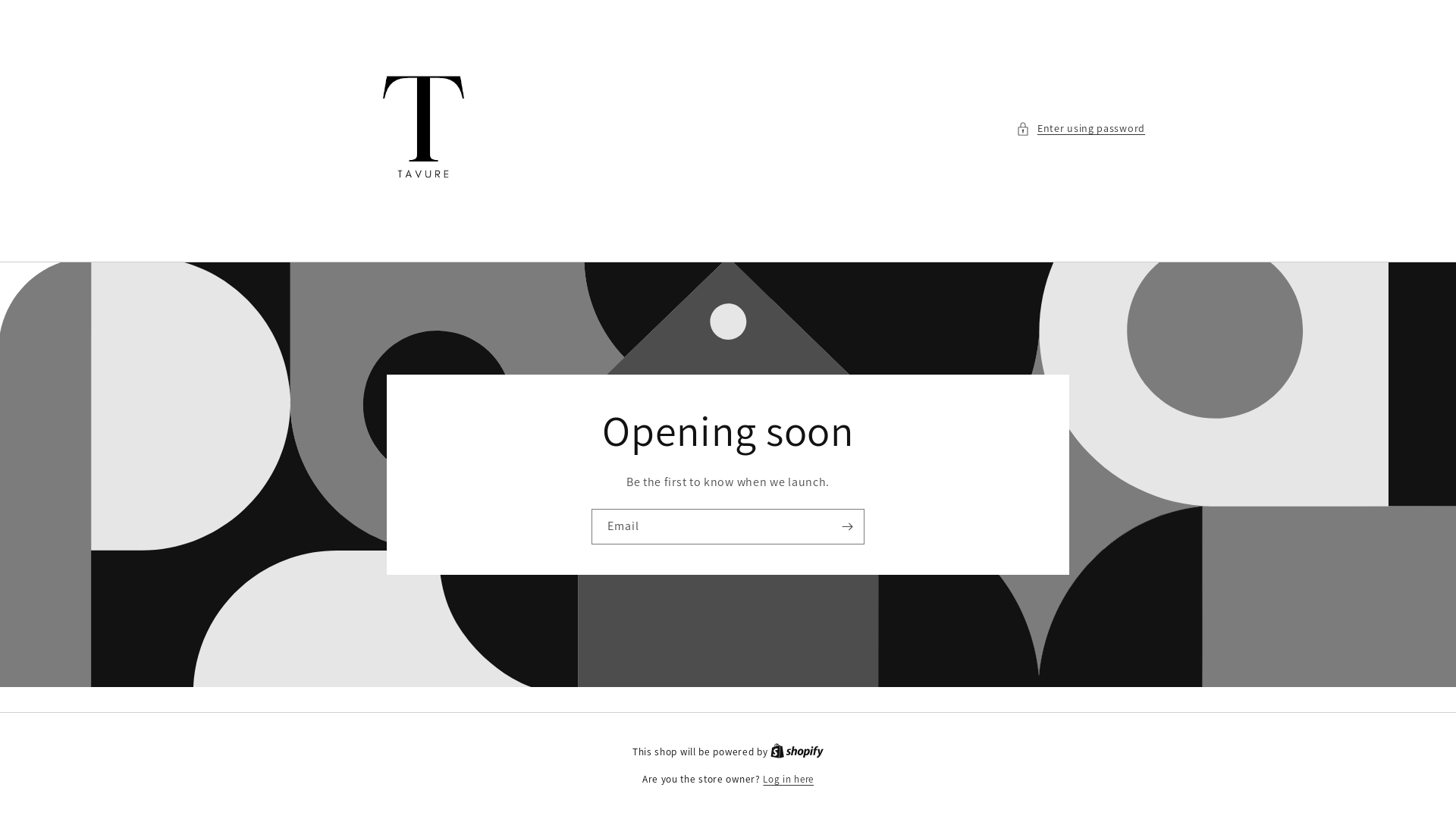 website screenshot of https://tavure.com/