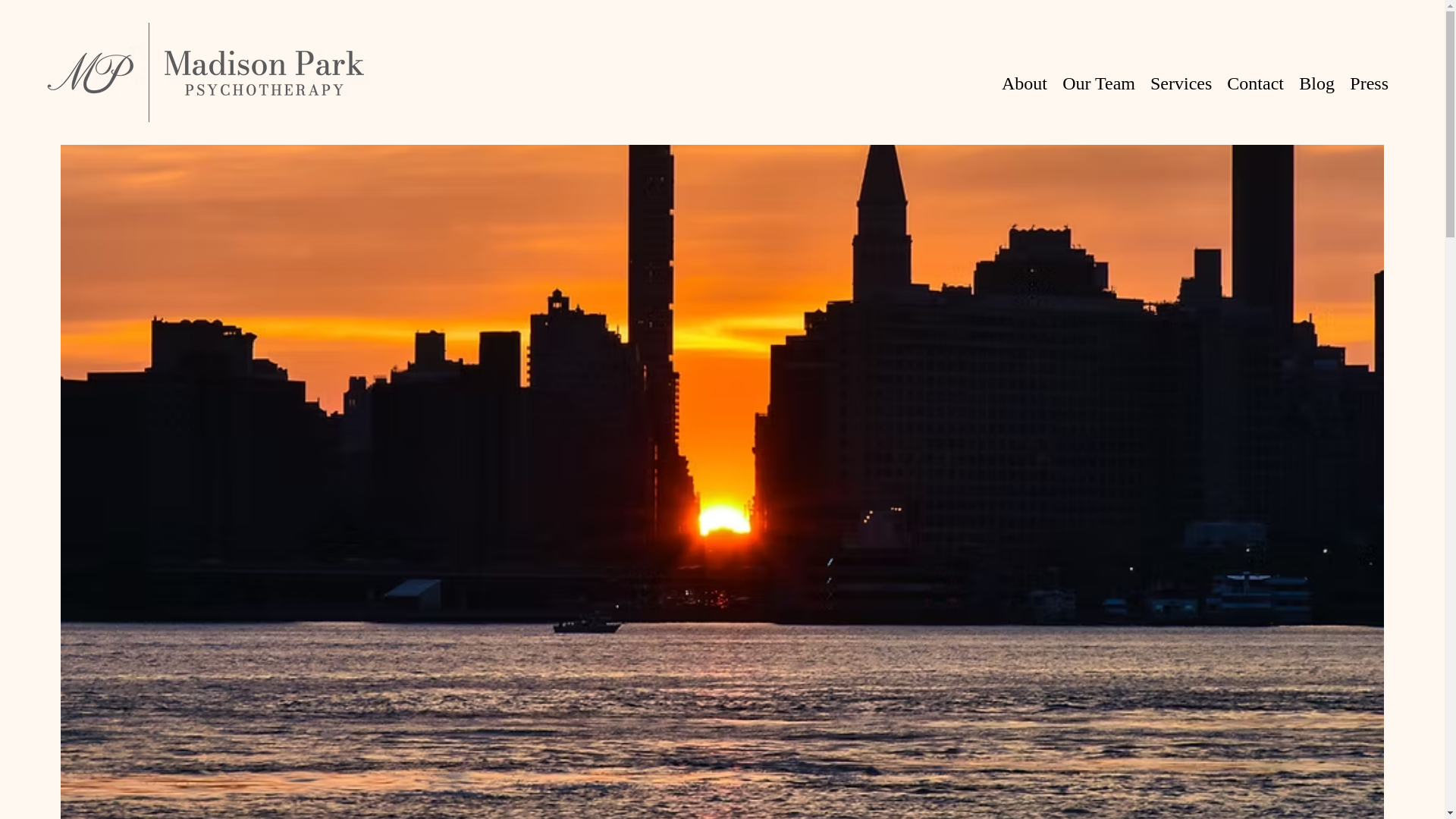 website screenshot of https://lexingtonparktherapy.com/