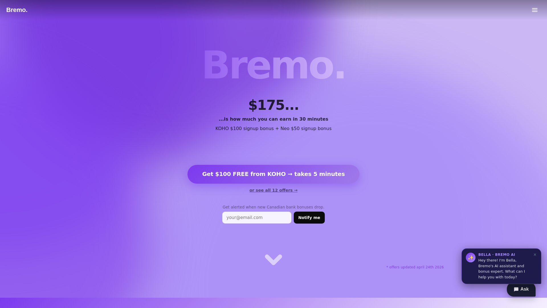 website screenshot of https://bremo.shop/